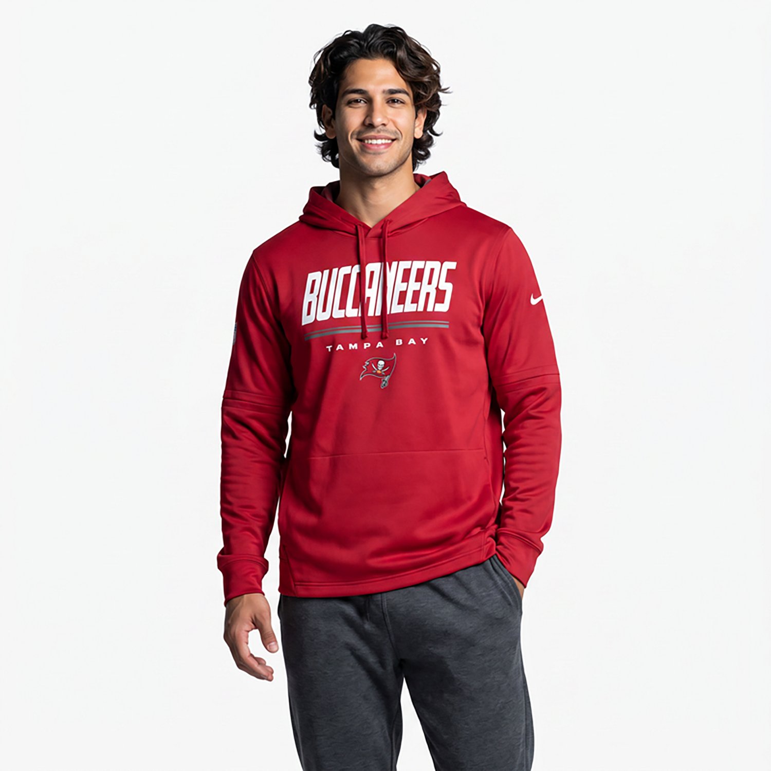 Nike Men's Tampa Bay Buccaneers Sideline Hoodie - view number 2