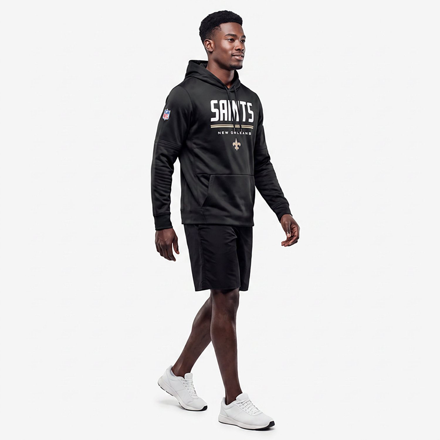 Nike Men's New Orleans Saints Sideline Hoodie - view number 3