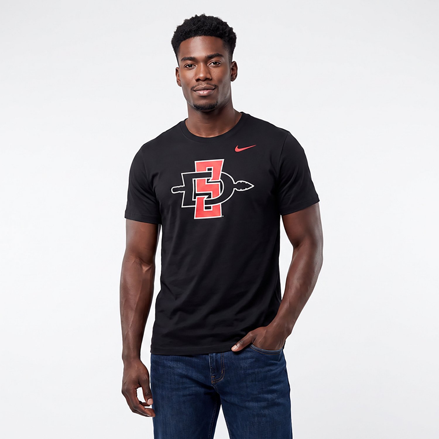 Nike San Diego State Aztecs Logo T-Shirt - view number 2