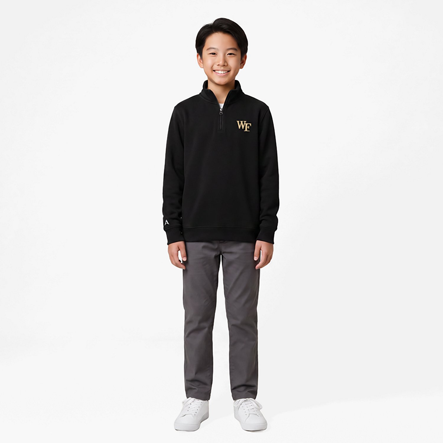 Antigua Wake Forest Demon Deacons Victory Quarter-Zip Pullover Top