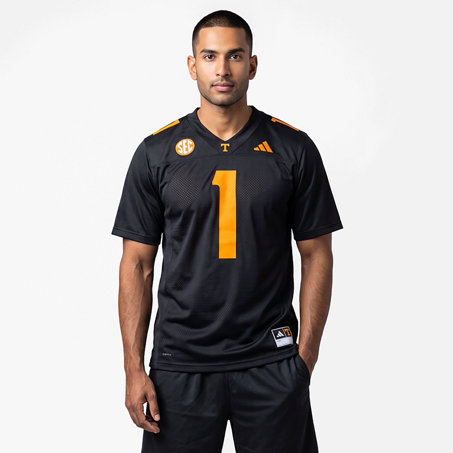 adidas Men’s Tennessee Volunteers Premier Dark Mode Jersey - view number 2