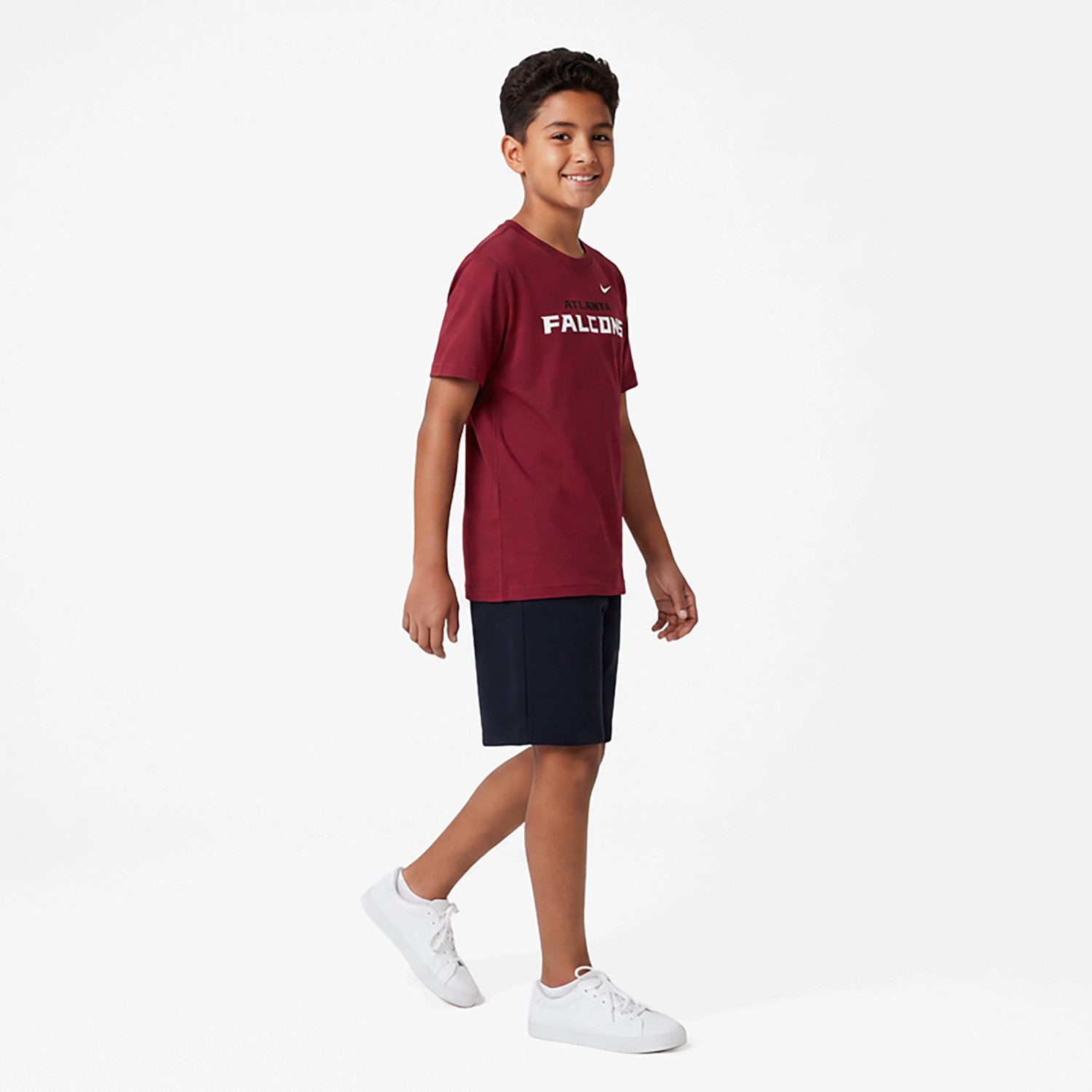 Nike Kids' Atlanta Falcons Wordmark Graphic T-shirt - view number 2