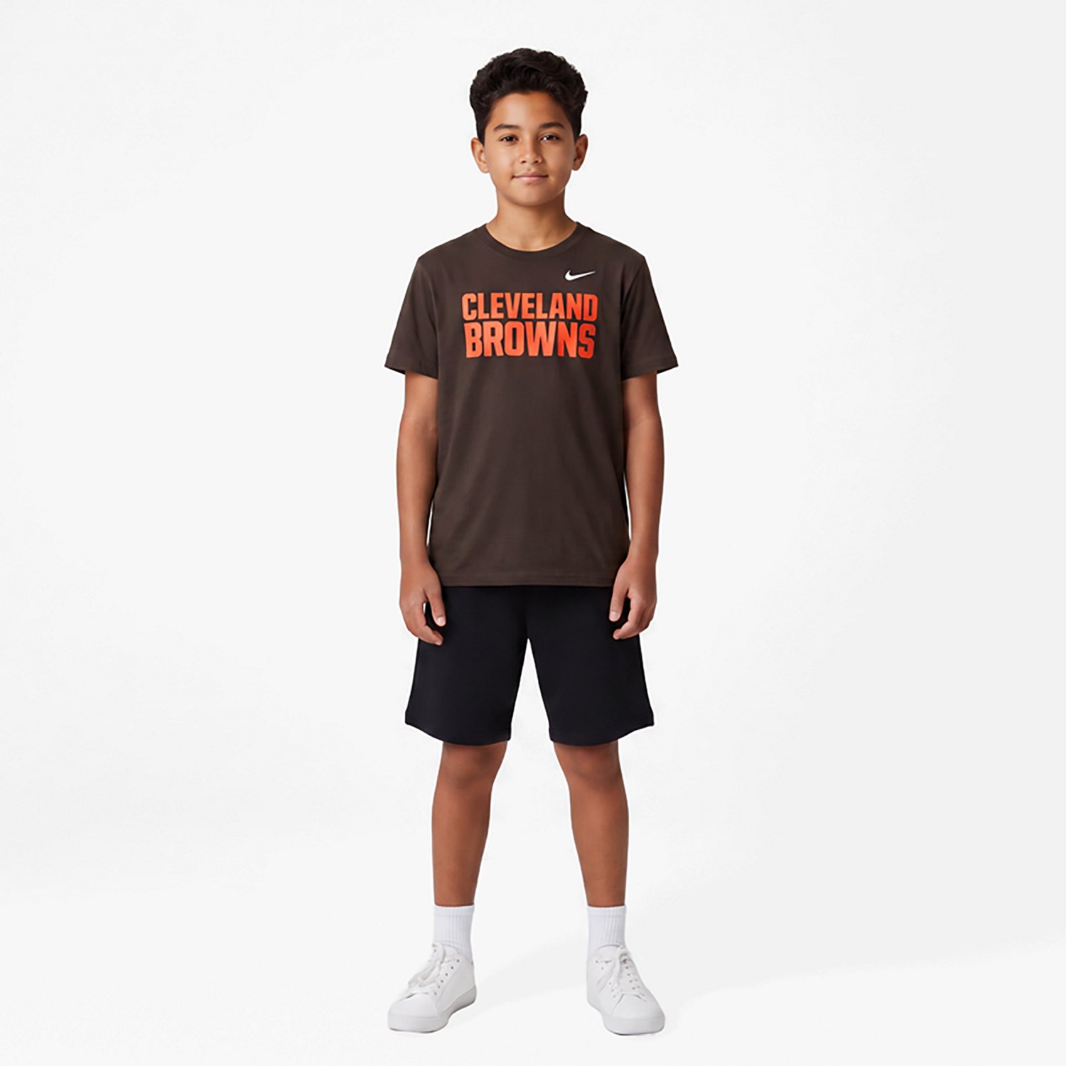 Nike Kids' Cleveland Browns Wordmark Graphic T-shirt