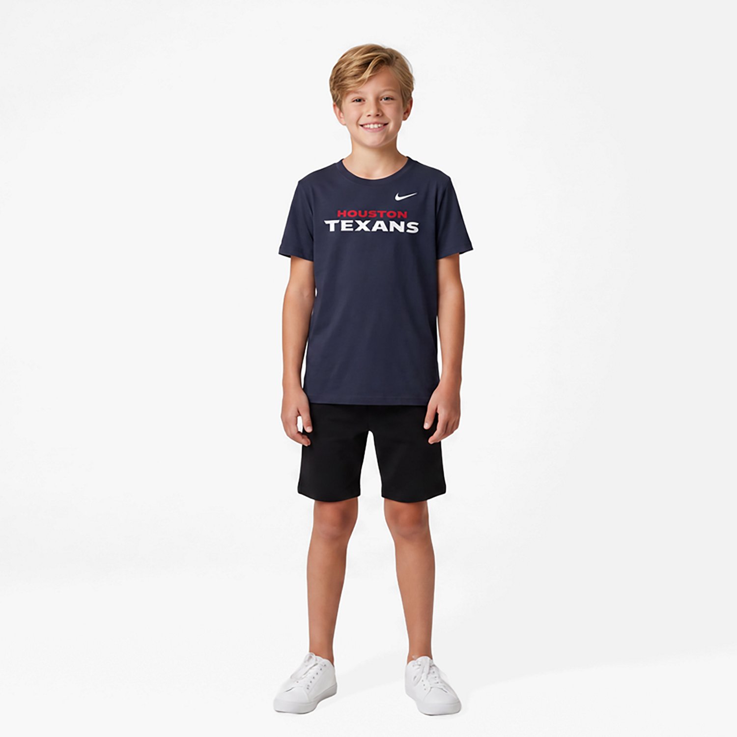 Nike Kids' Houston Texans Wordmark Graphic T-shirt