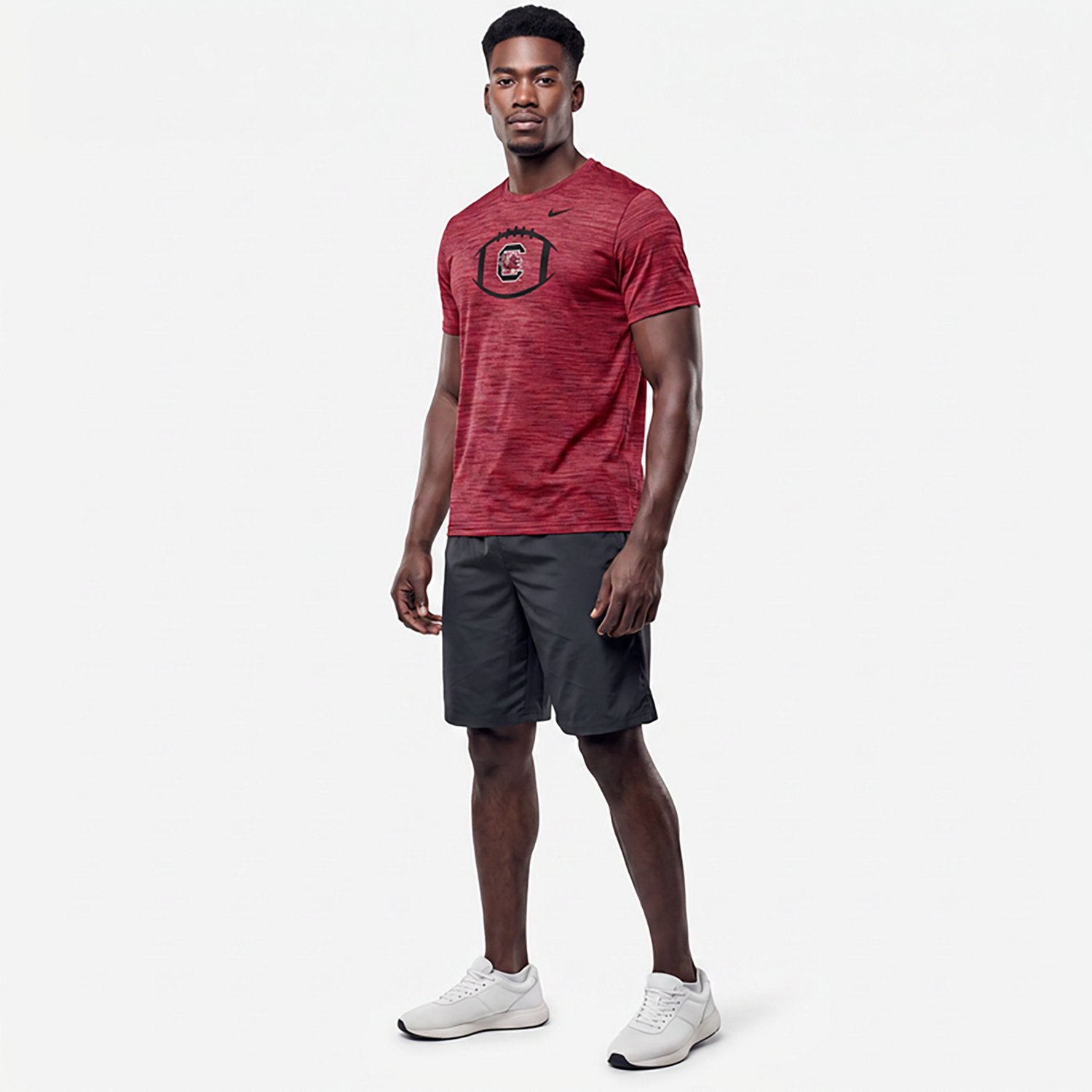 Nike Men's South Carolina Football Velocity Legend Short Sleeve T-shirt - view number 3