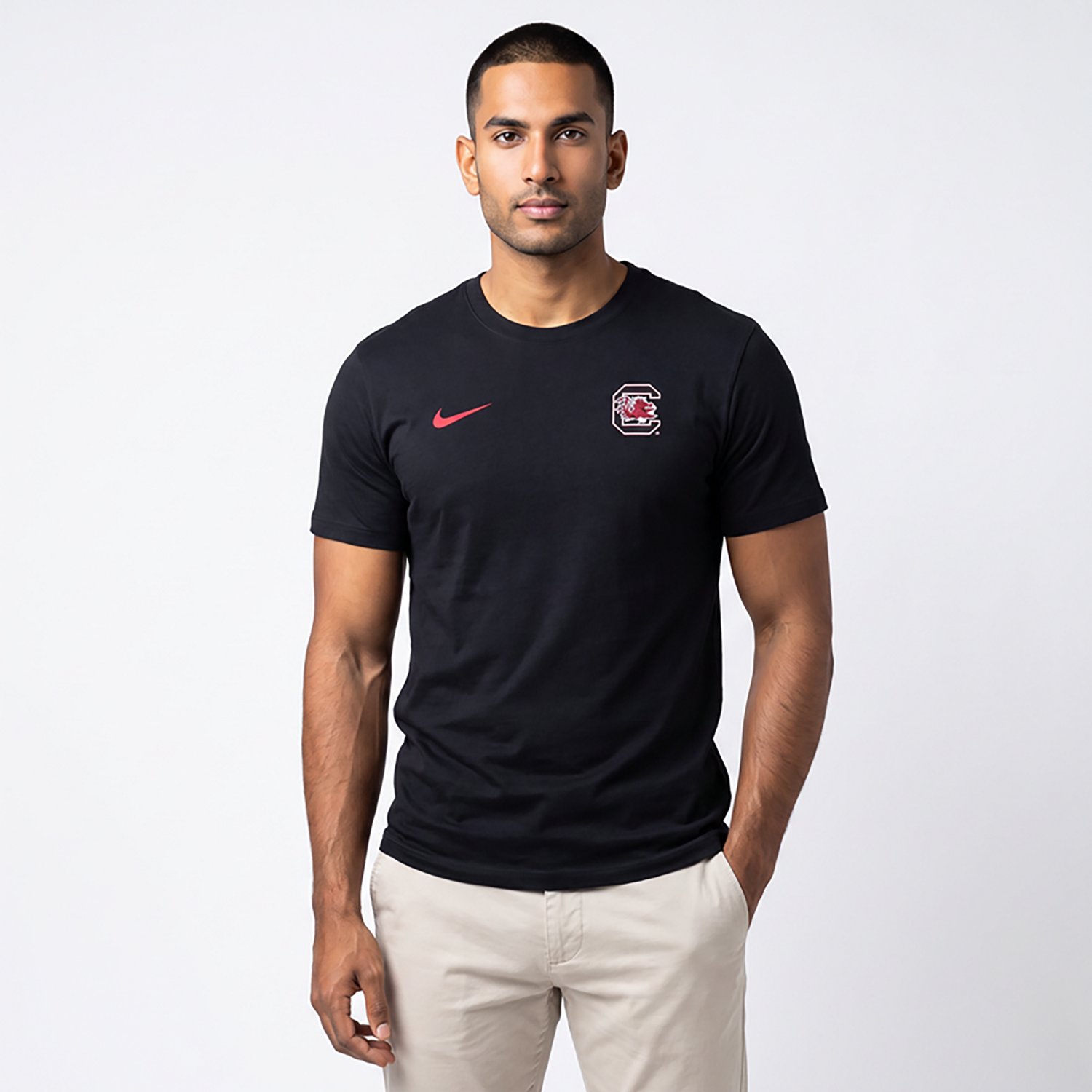 Nike Men's South Carolina Small Logo Legend Short Sleeve T-shirt - view number 2