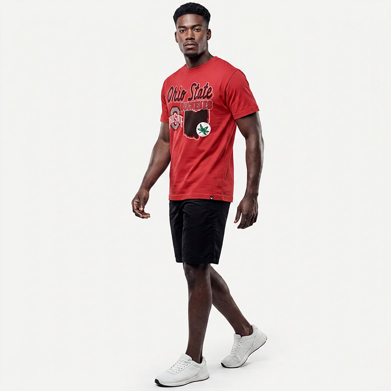 '47 Men's Ohio State Vault Mascot Mania Short Sleeve T-shirt - view number 3
