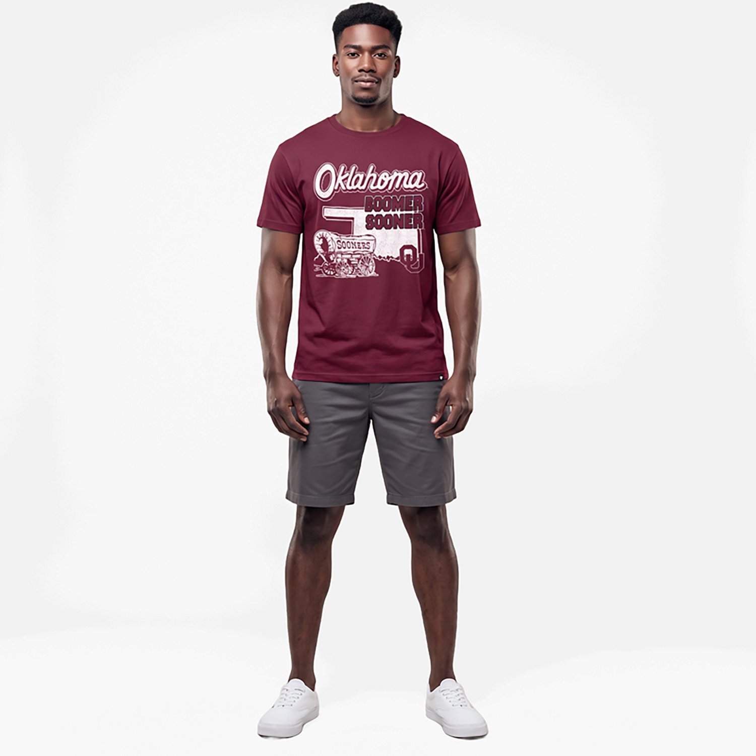 '47 Men's Oklahoma Vault Mascot Mania Short Sleeve T-shirt