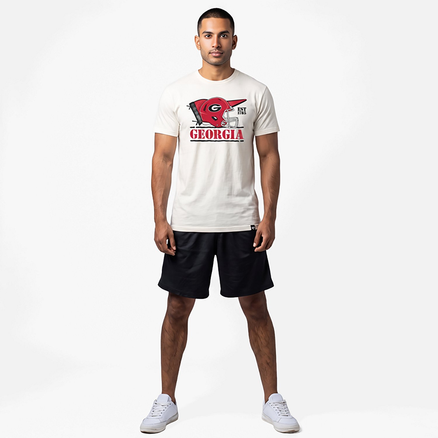 '47 Men's Georgia Motion Field Franklin Short Sleeve T-shirt