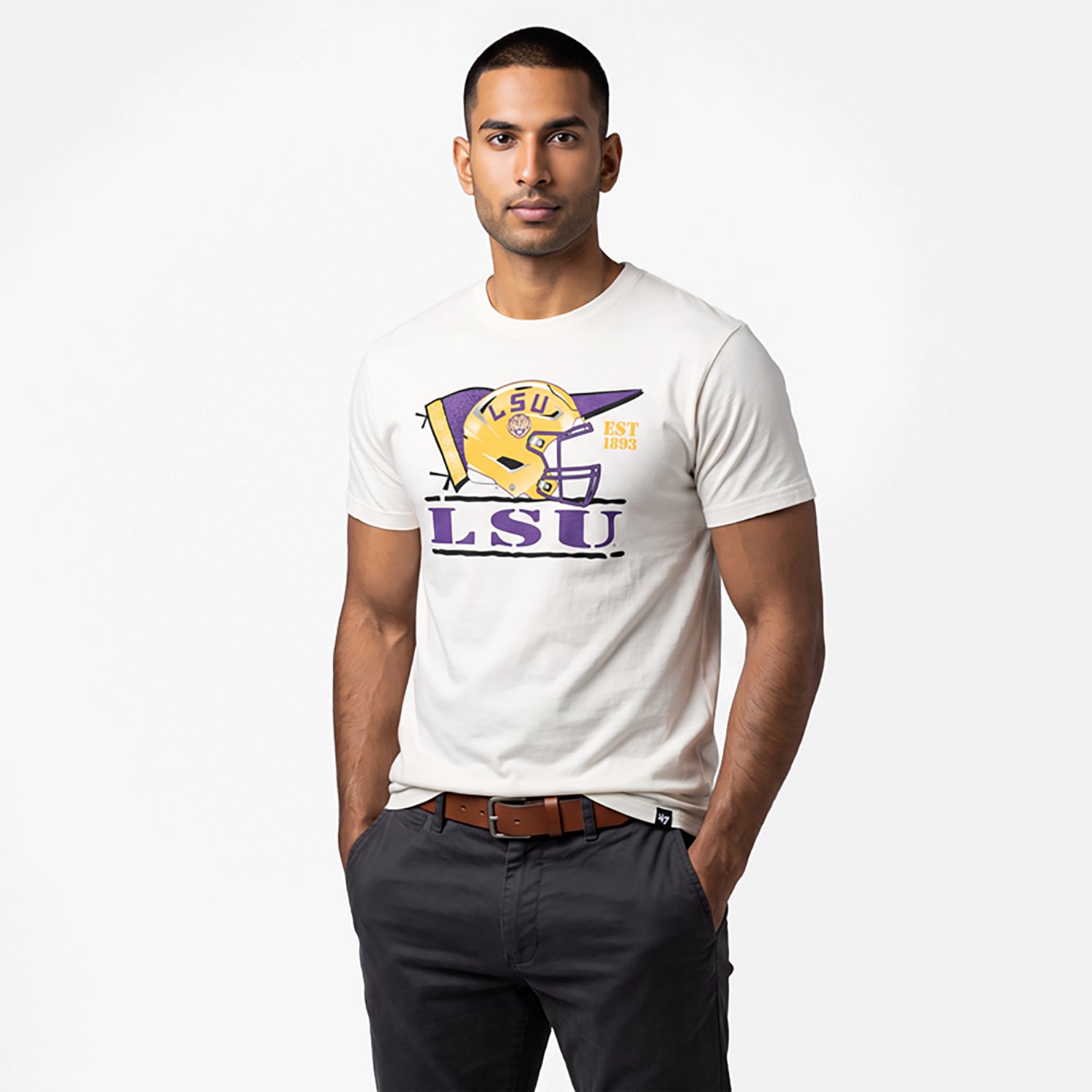 '47 Men's LSU Men's Motion Field Short Sleeve T-shirt