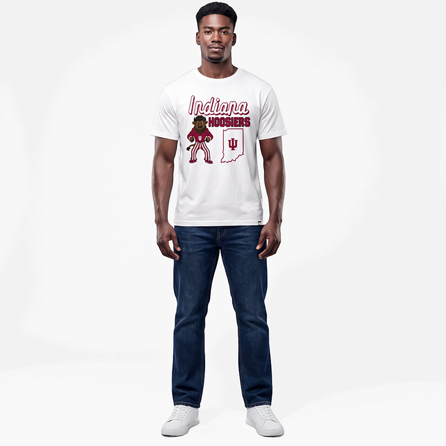 '47 Men's Indiana Mascot Mania Foundation Short Sleeve T-shirt