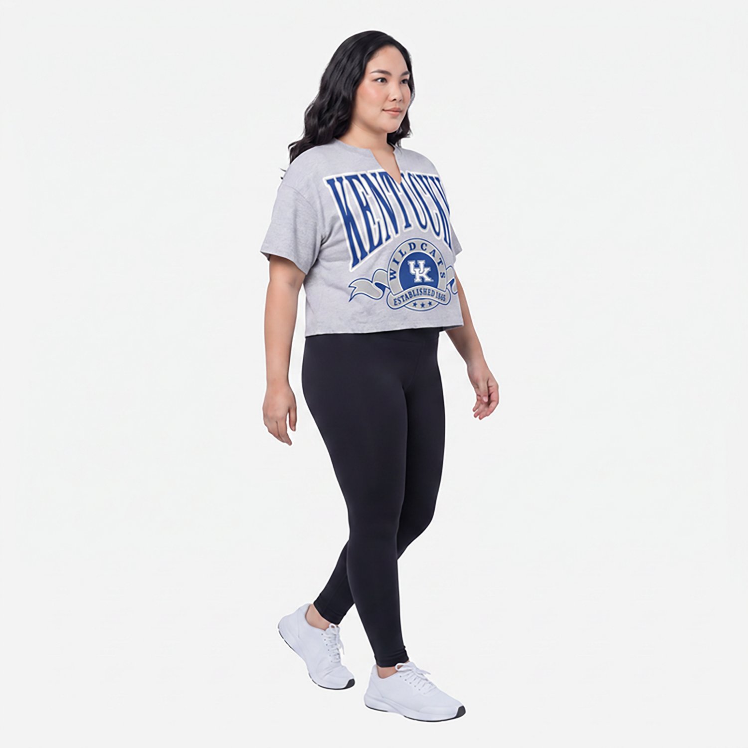 '47 Women's Kentucky Banners Out Oversized Notch Neck Short Sleeve T-shirt - view number 3