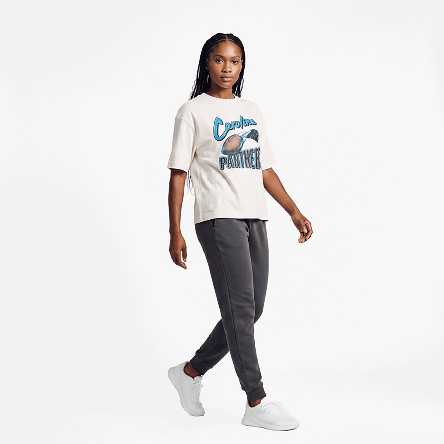 '47 Women's Panthers Dime Time Reed City Short Sleeve T-shirt - view number 3