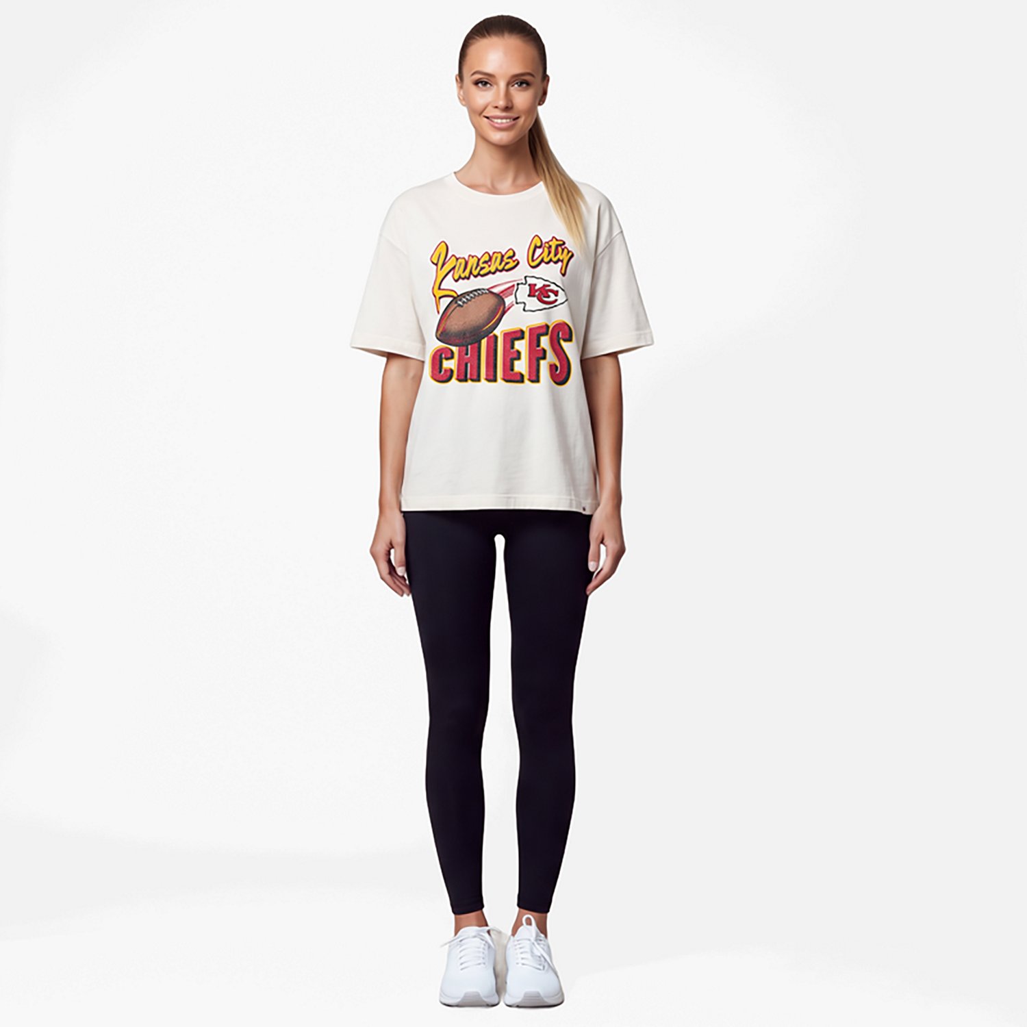 '47 Women's Chiefs Dime Time Reed City Short Sleeve T-shirt