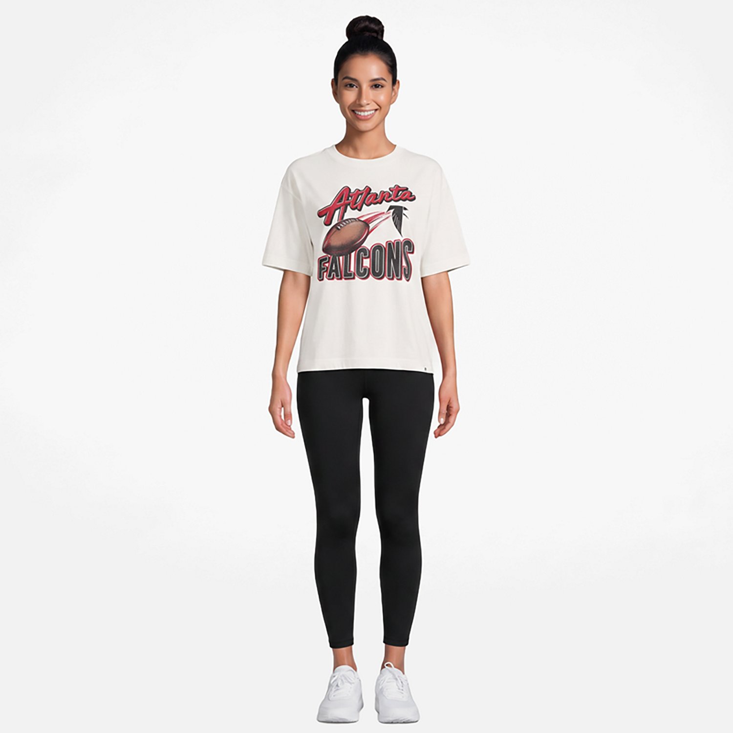 '47 Women's Falcons Dime Time Reed City Short Sleeve T-shirt