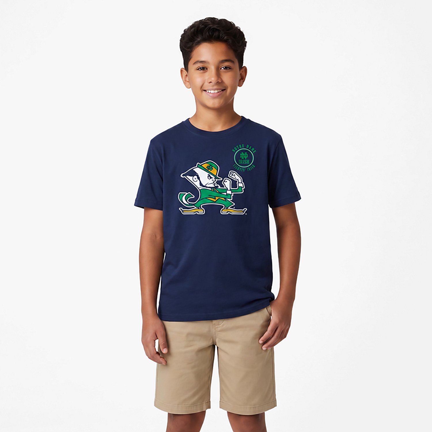 Outerstuff Boys' University of Notre Dame Tailgater Graphic T-shirt - view number 2