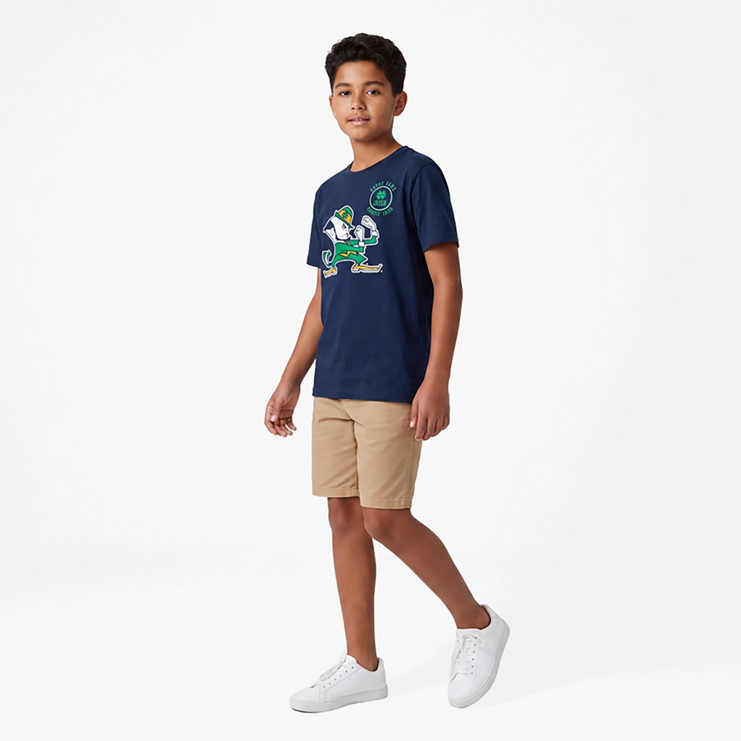 Outerstuff Boys' University of Notre Dame Tailgater Graphic T-shirt - view number 3