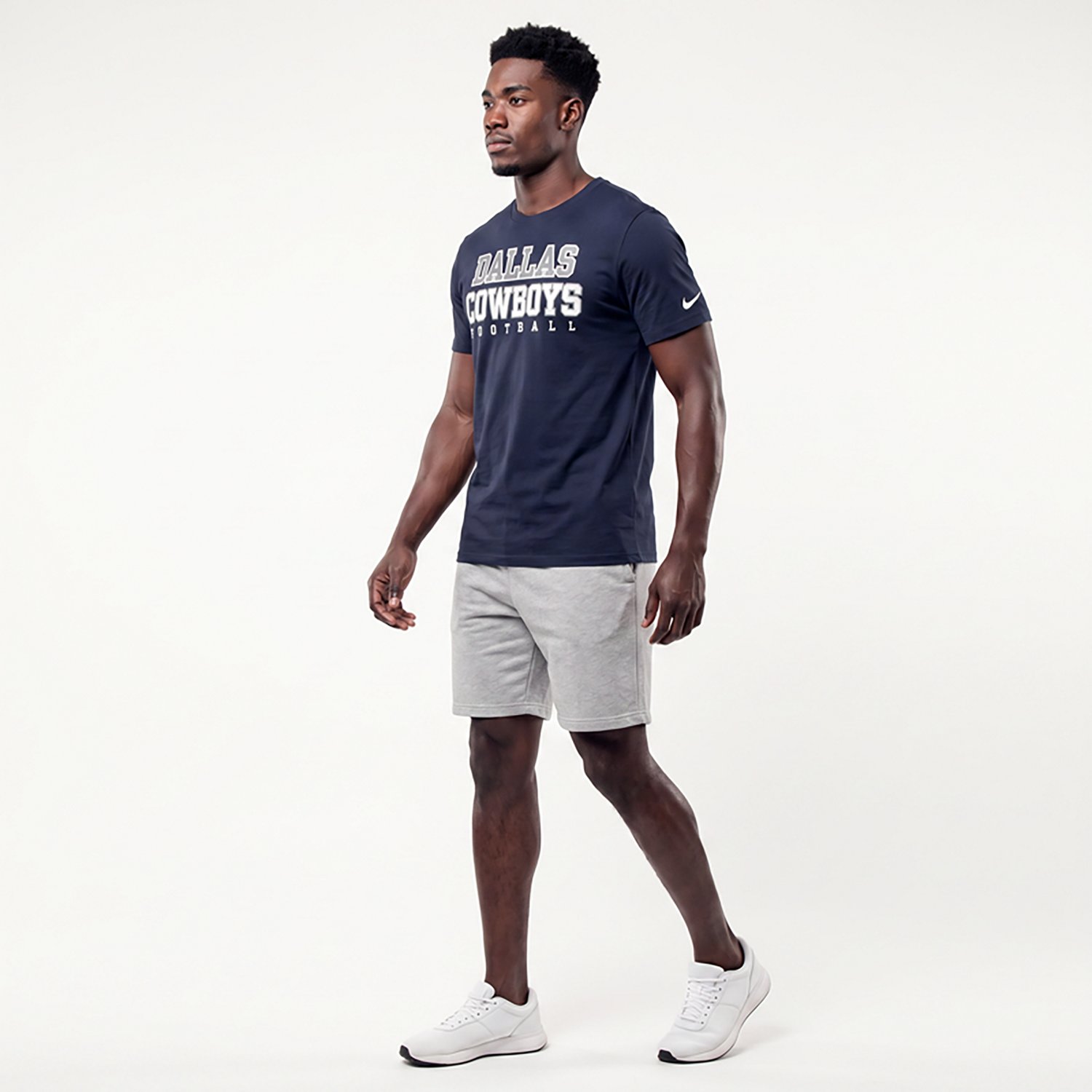 Nike Men's Dallas Cowboys Practice Graphic T-shirt - view number 3