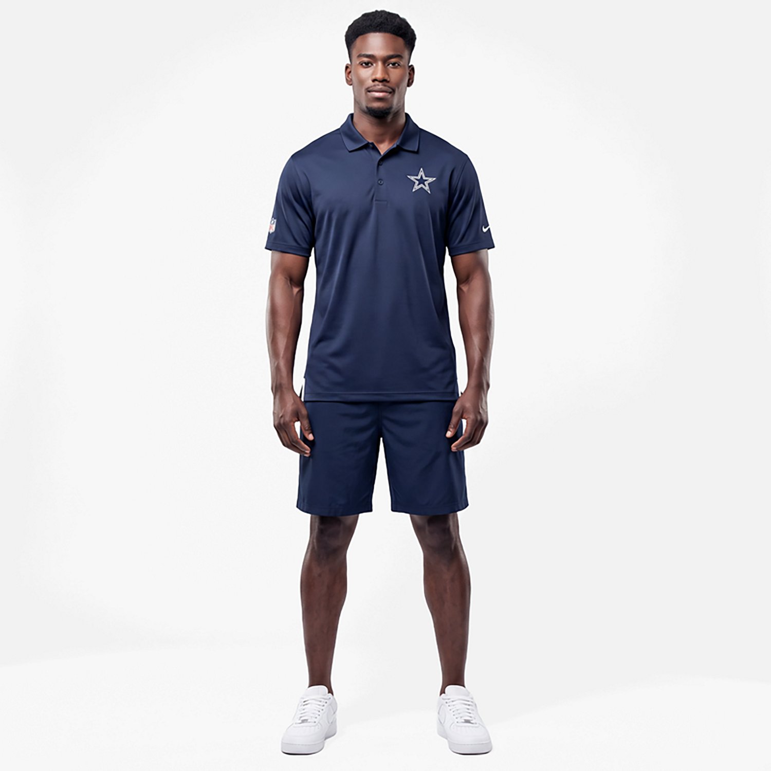 Nike Men's Dallas Cowboys Dri-FIT Tour Polo Shirt