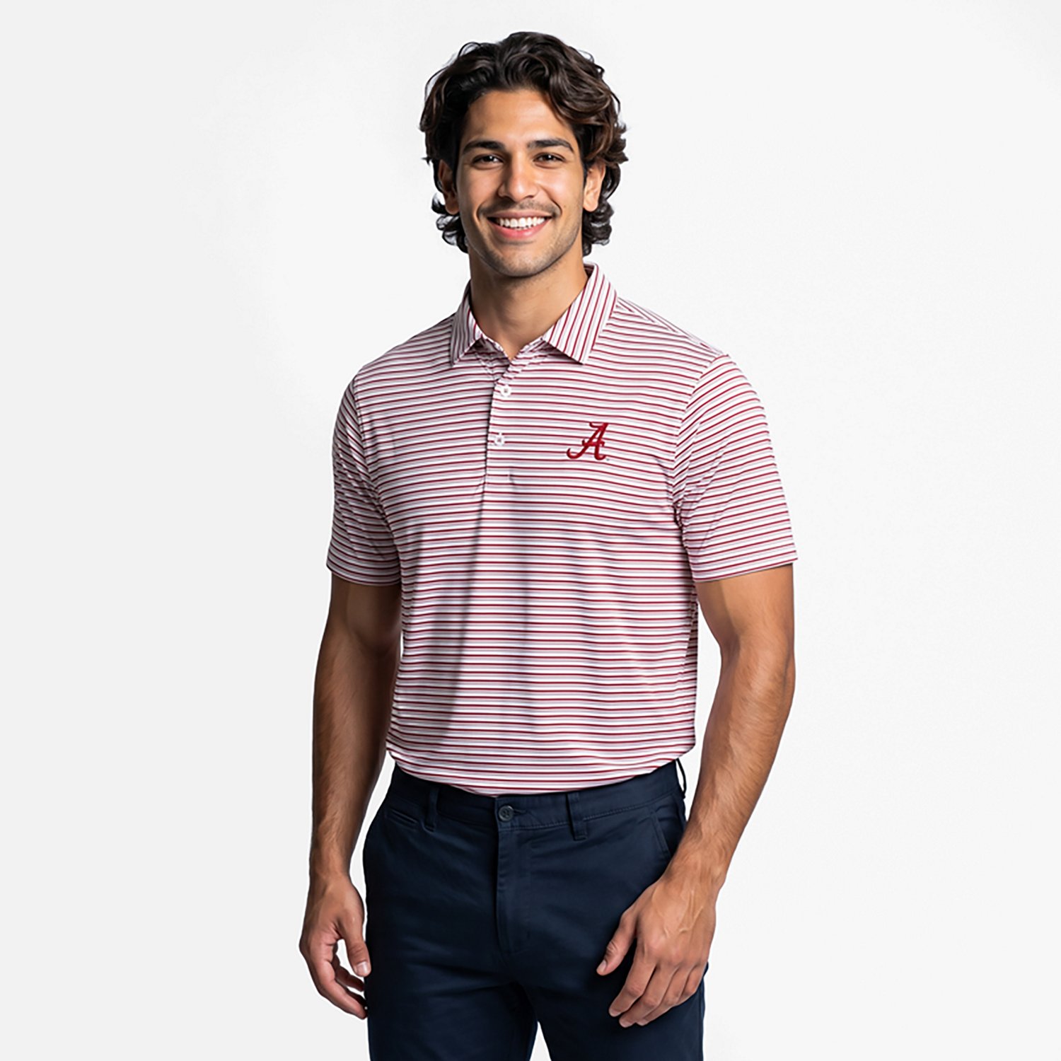 Antigua Men's University of Alabama Streamline Polo Shirt - view number 2