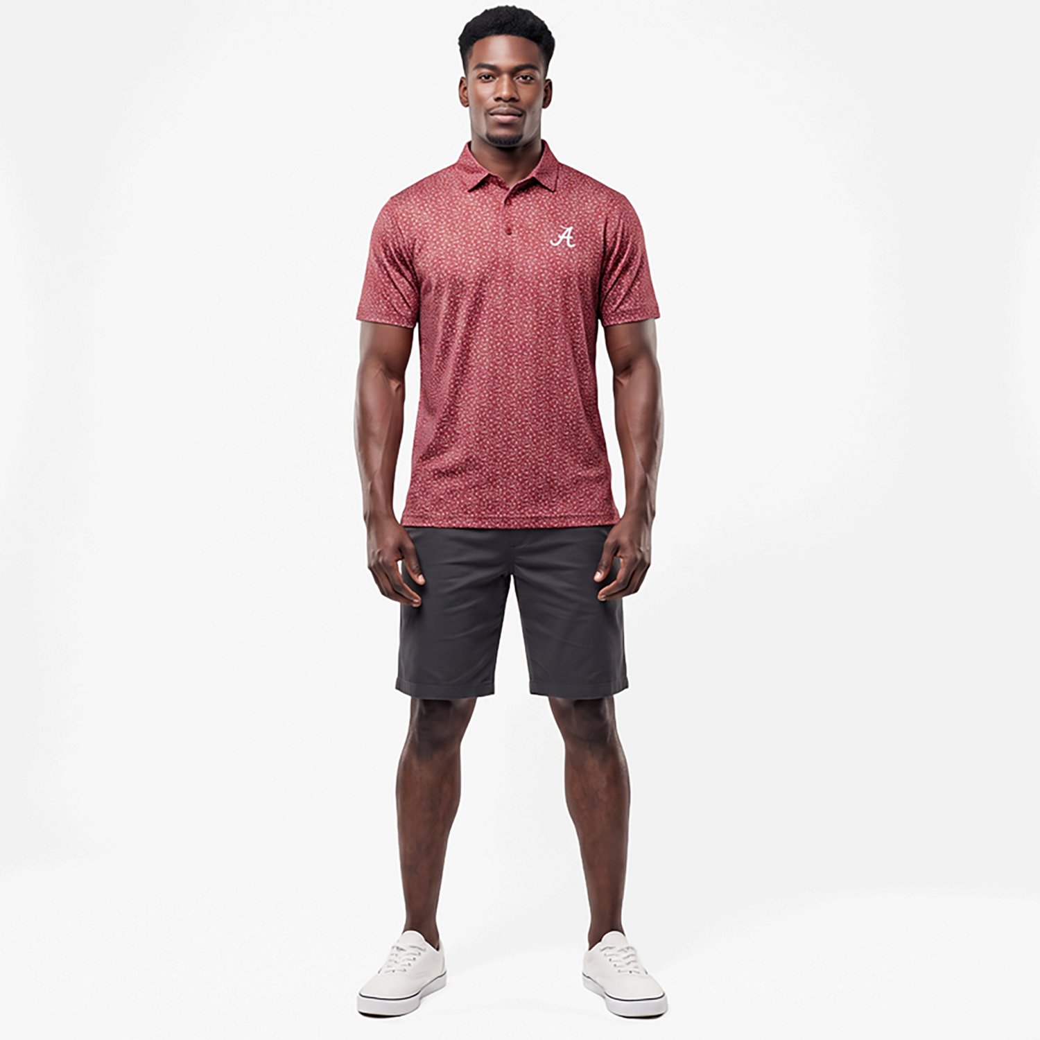Antigua Men's University of Alabama Vigorous Polo Shirt