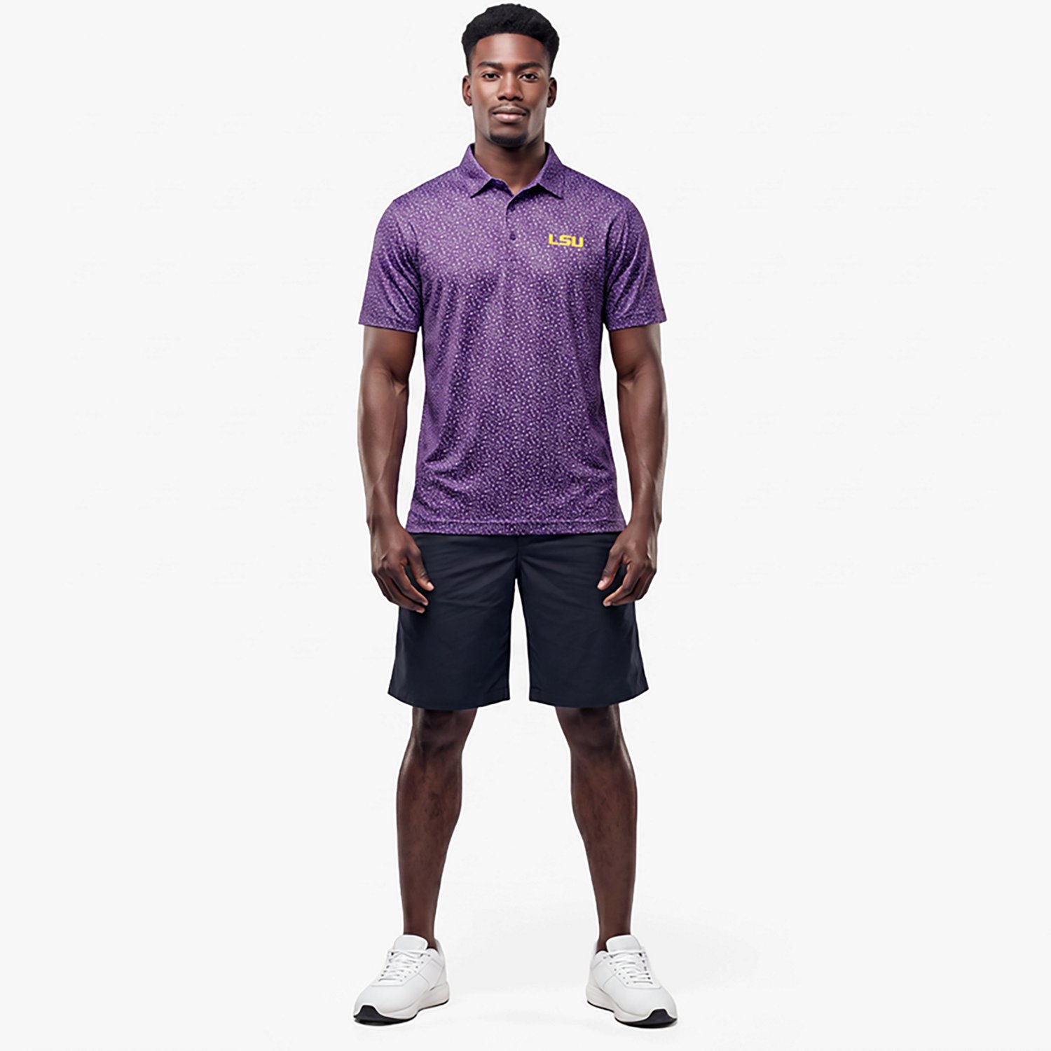 Antigua Men's Louisiana State University Vigorous Polo Shirt