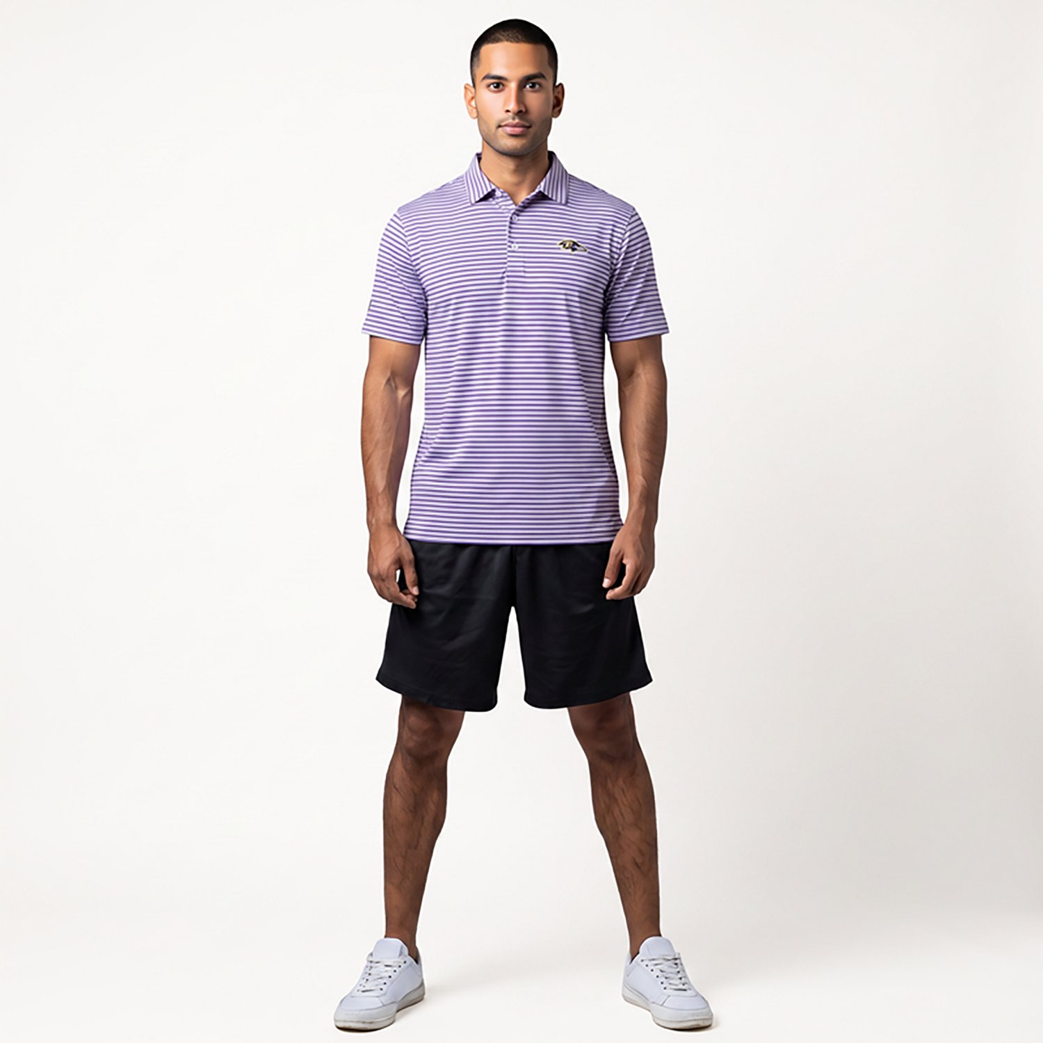 Antigua Men's Baltimore Ravens Streamline Polo Shirt