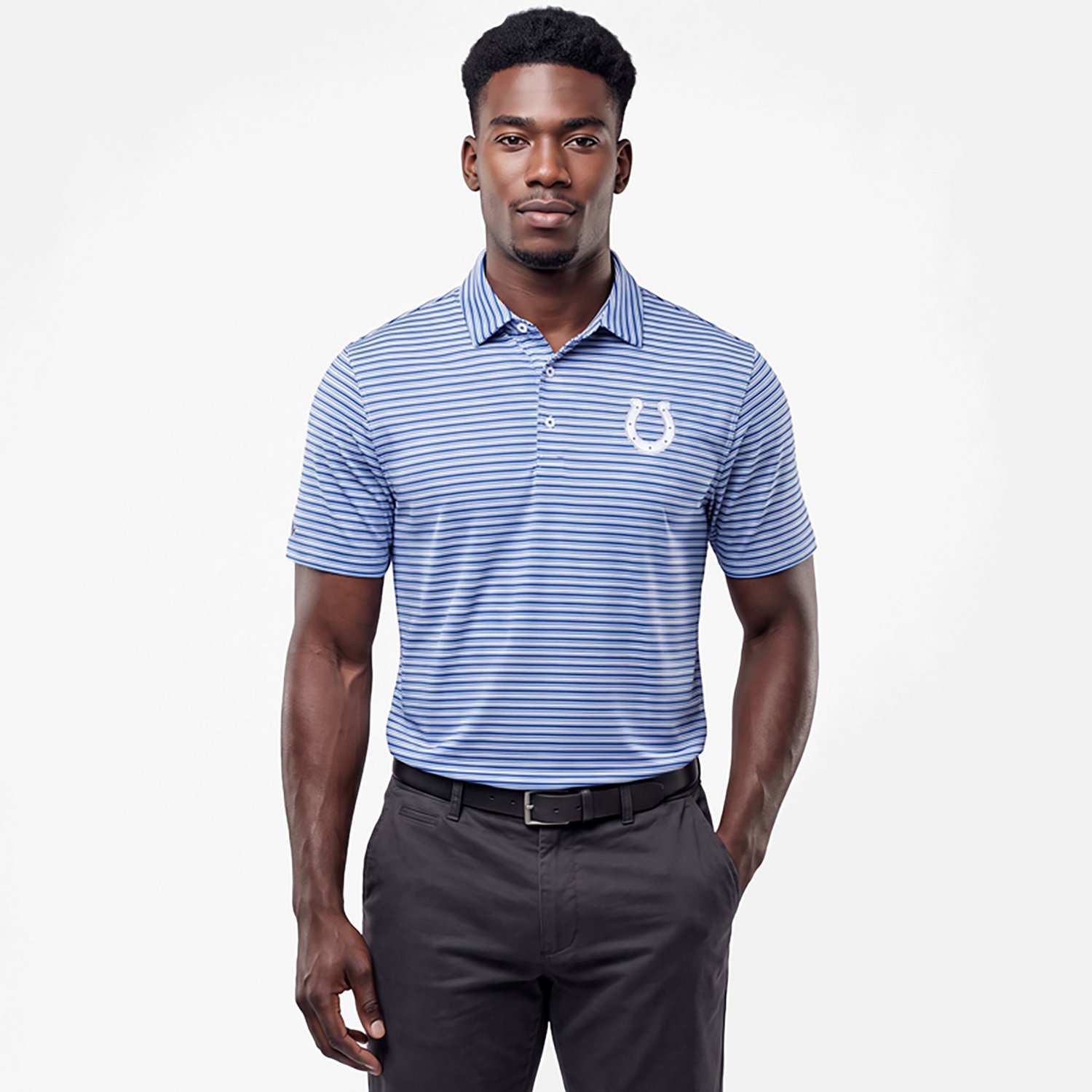 Antigua Men's Indianapolis Colts Streamline Polo Shirt - view number 2