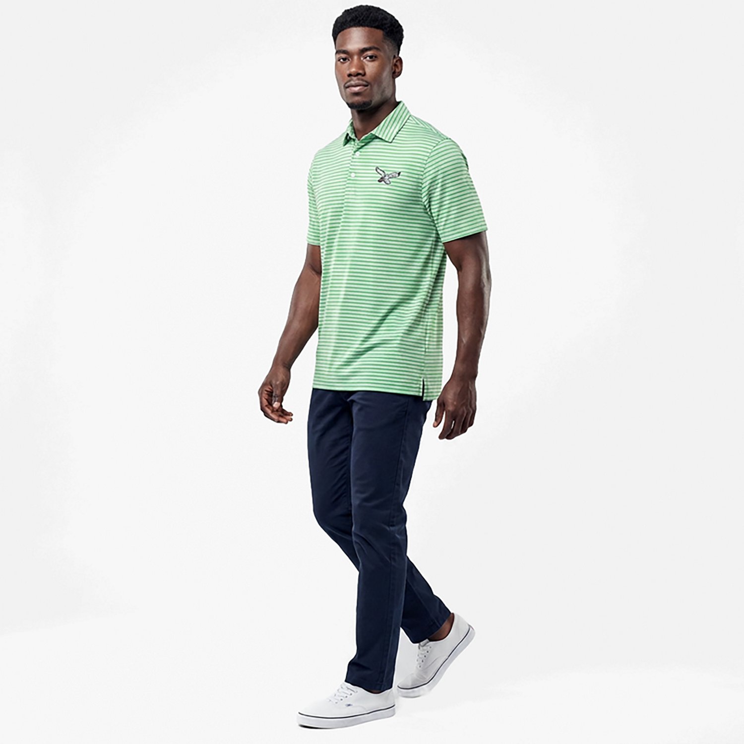 Antigua Men's Philadelphia Eagles Streamline Polo Shirt - view number 3