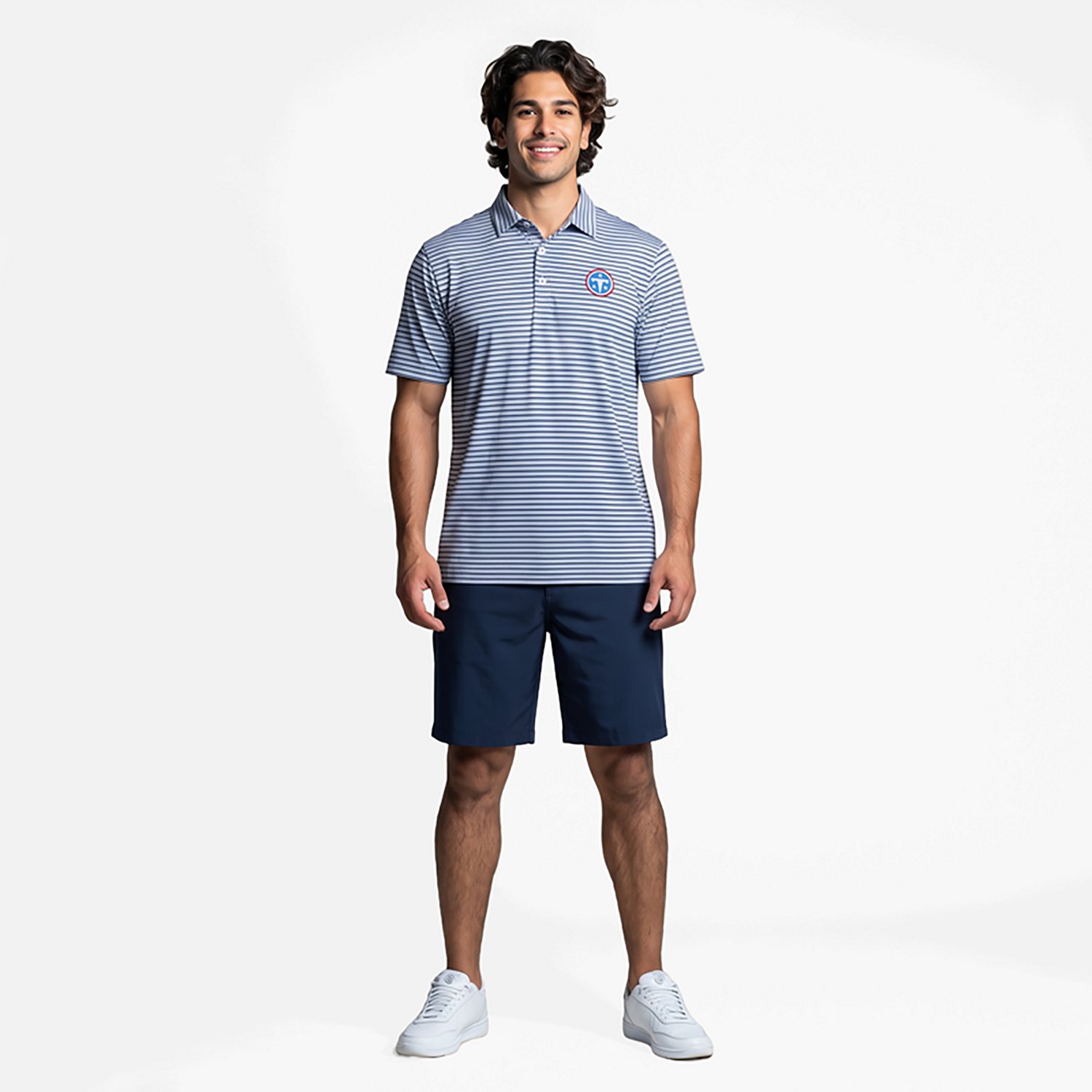 Antigua Men's Tennessee Titans Streamline Polo Shirt