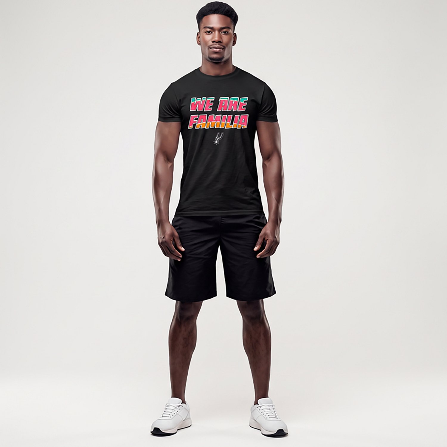 Something Inked Men's San Antonio Spurs We Are Familia T-Shirt