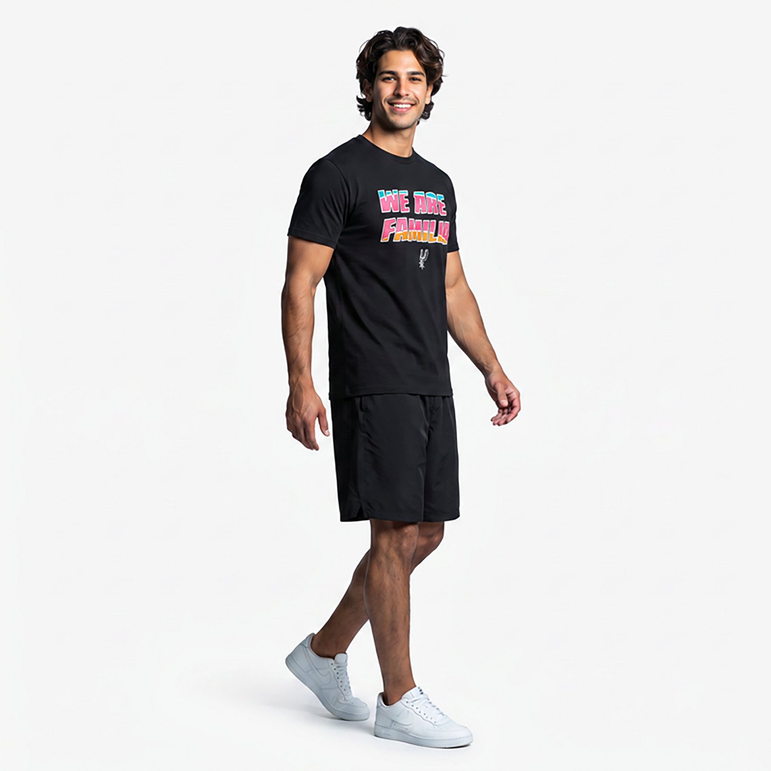 Something Inked Men's San Antonio Spurs We Are Familia T-Shirt - view number 3