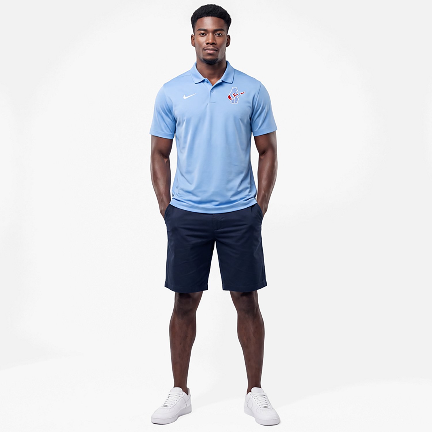 Nike Light Chicago Cubs Alternate Victory Dri-FIT Polo - view number 2