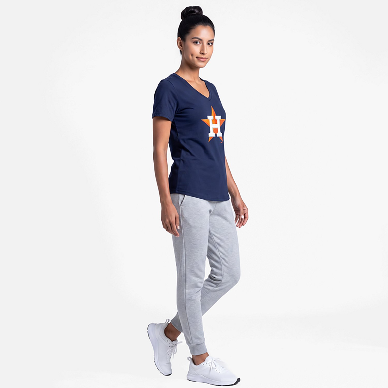 Logo Athletic Houston Astros Official Logo Athletic V-Neck T-Shirt - view number 3