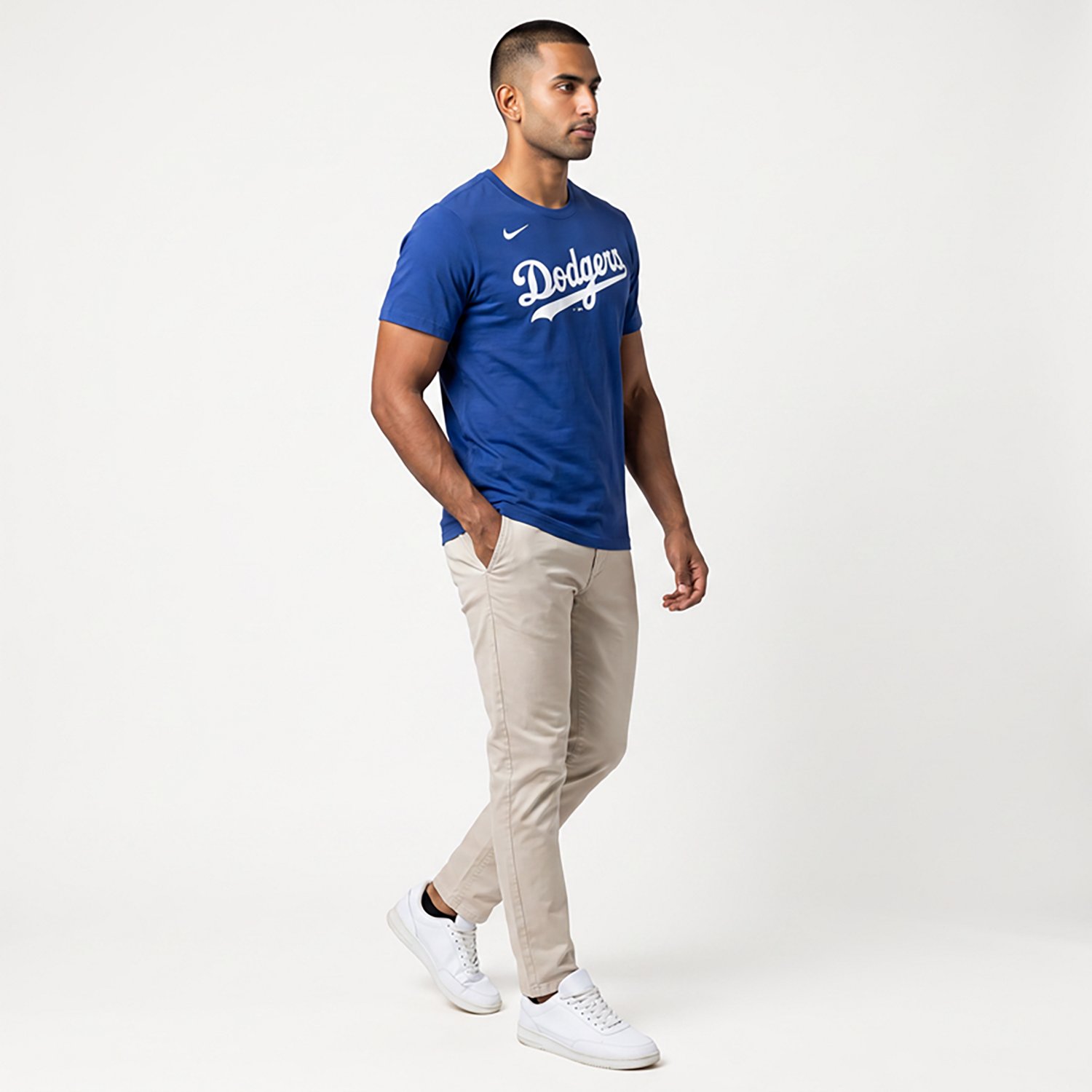 Nike Los Angeles Dodgers Team Wordmark T-Shirt - view number 3