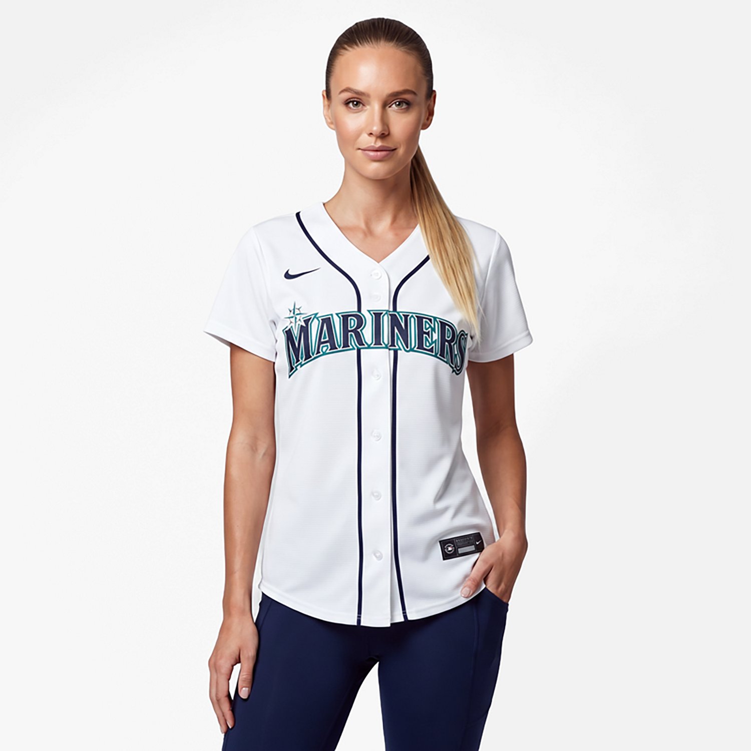 Nike Ken Griffey Jr Seattle Mariners Home Replica Jersey - view number 2