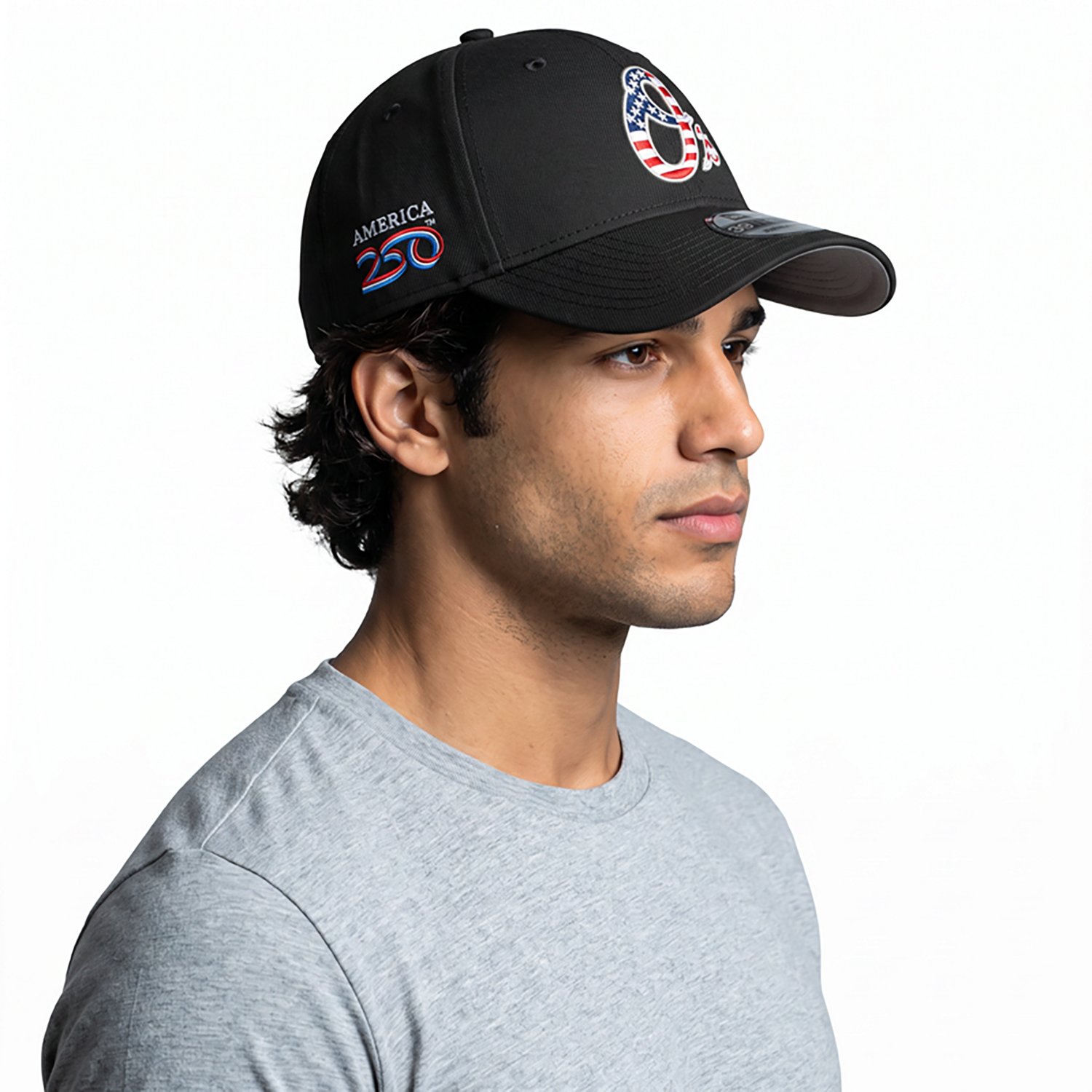 New Era Baltimore Orioles America 250 39THIRTY Flex Hat - view number 2