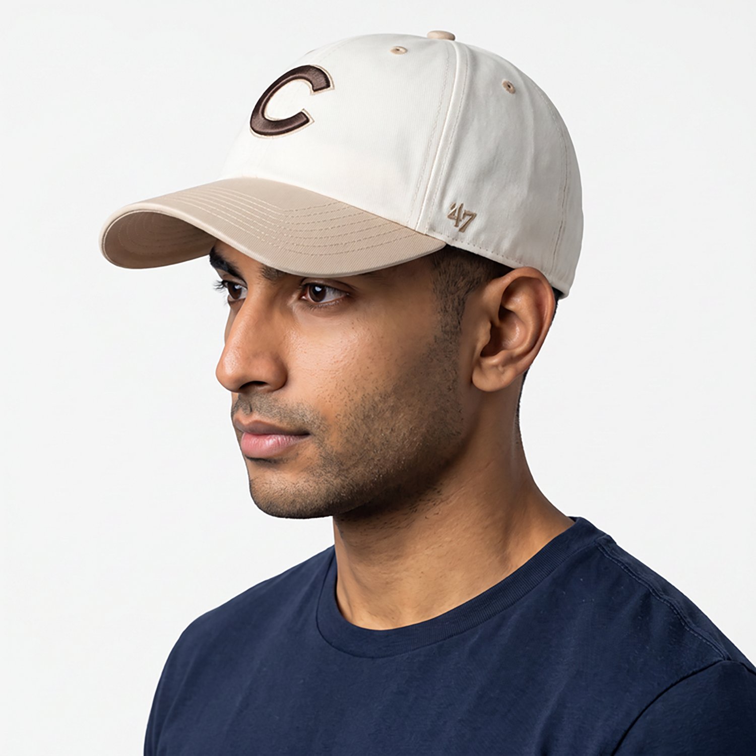 '47 Tan Chicago Cubs Neutral Terrain Clean Up Adjustable Hat - view number 2