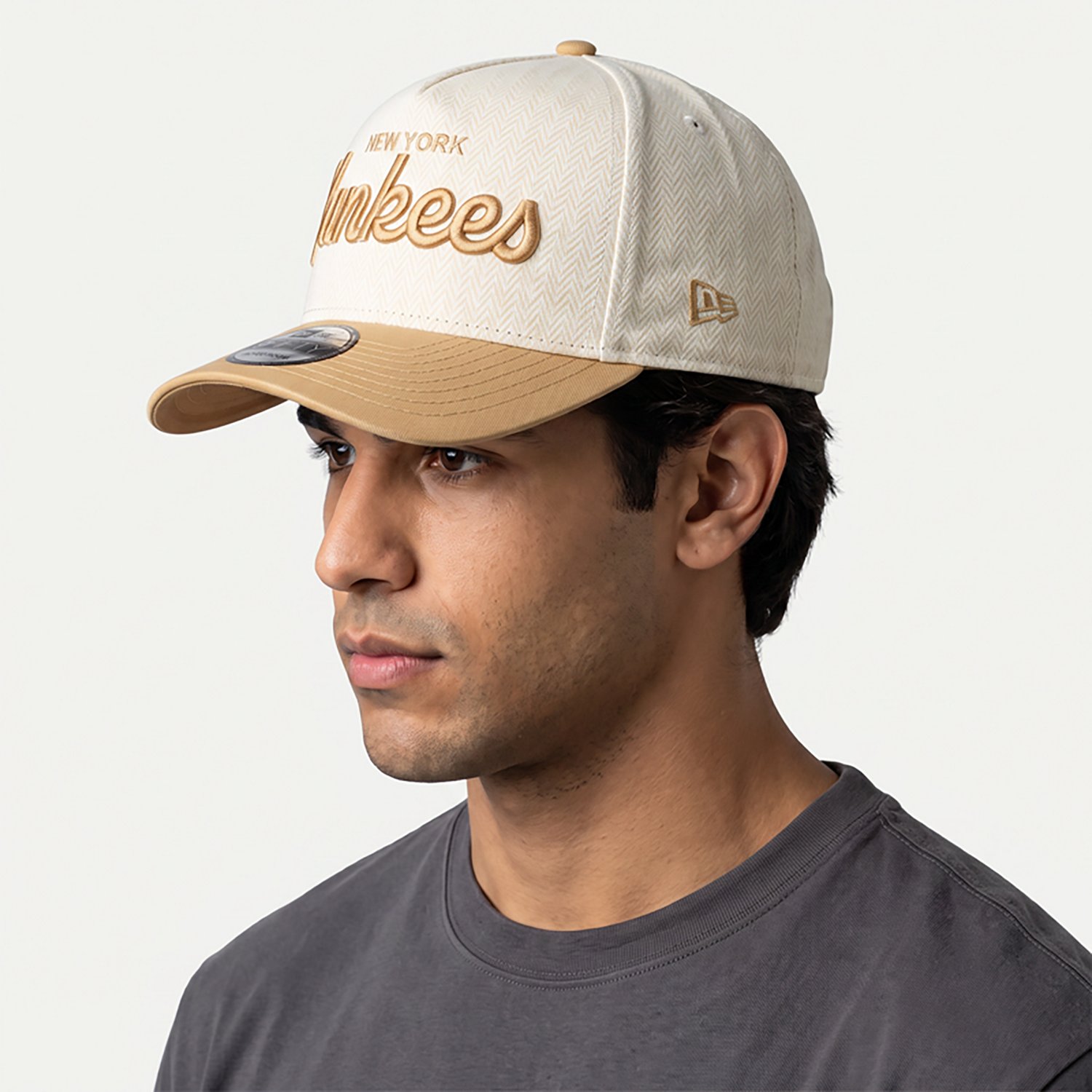 New Era New York Yankees Herringbone 9FIFTY A-Frame Snapback Hat