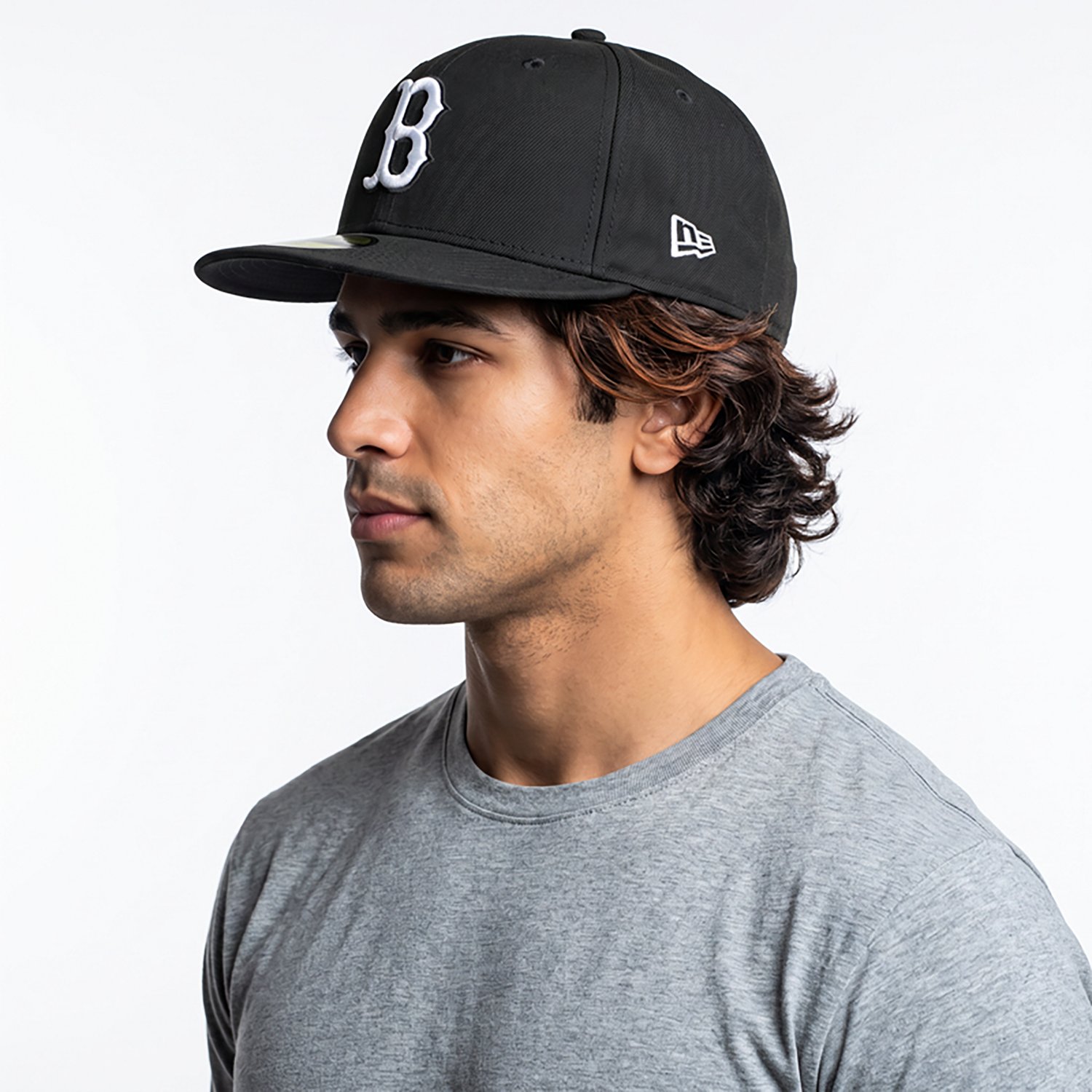 New Era Boston Red Sox Team Logo 59FIFTY Fitted Hat - view number 2