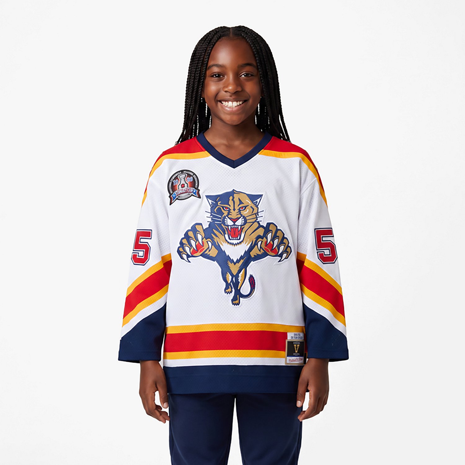 Mitchell  Ness Ed Jovanovski Florida Panthers 1996 Power Play Jersey - view number 2