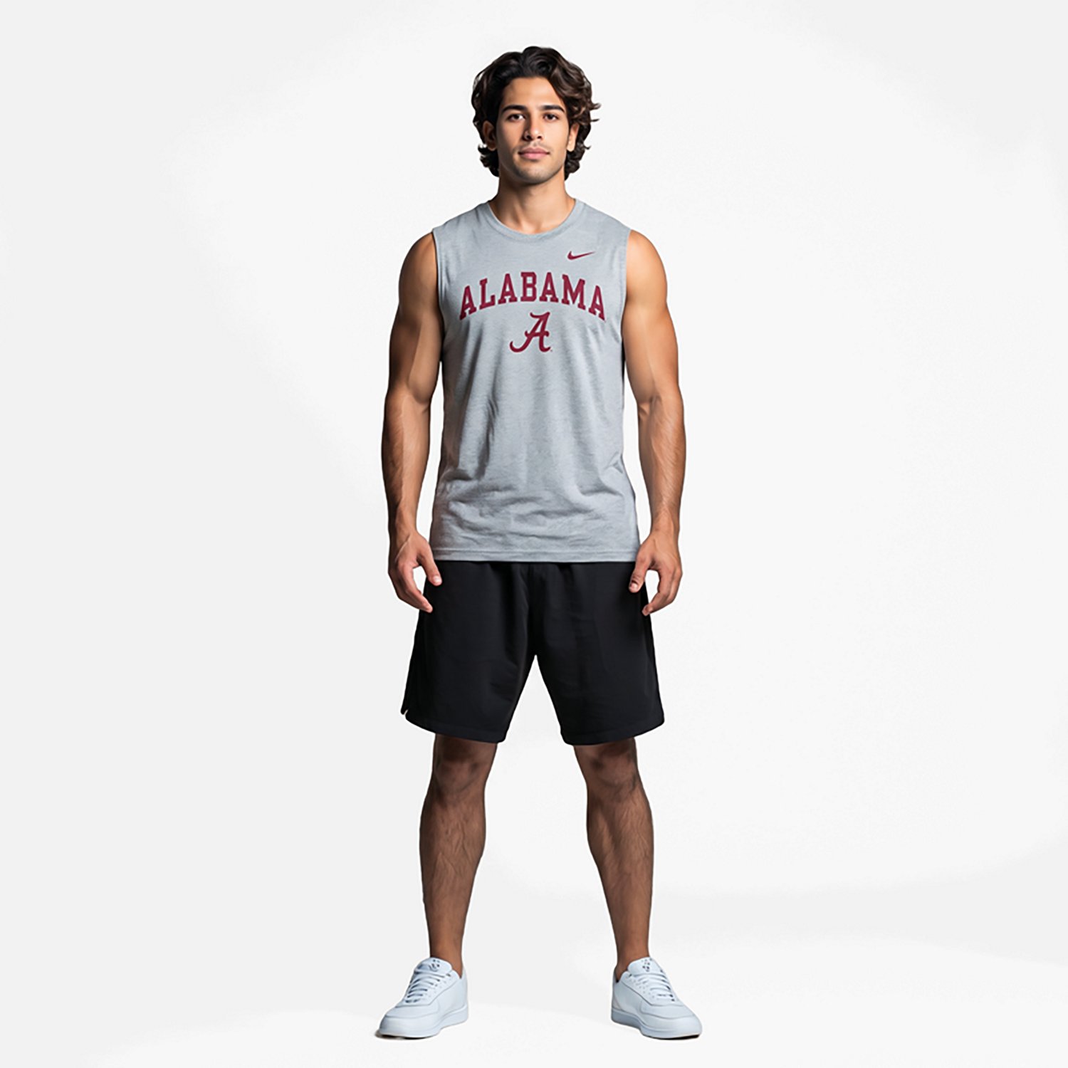 Nike Alabama Crimson Tide Primetime Legend Arch Dri-FIT Muscle Tank Top