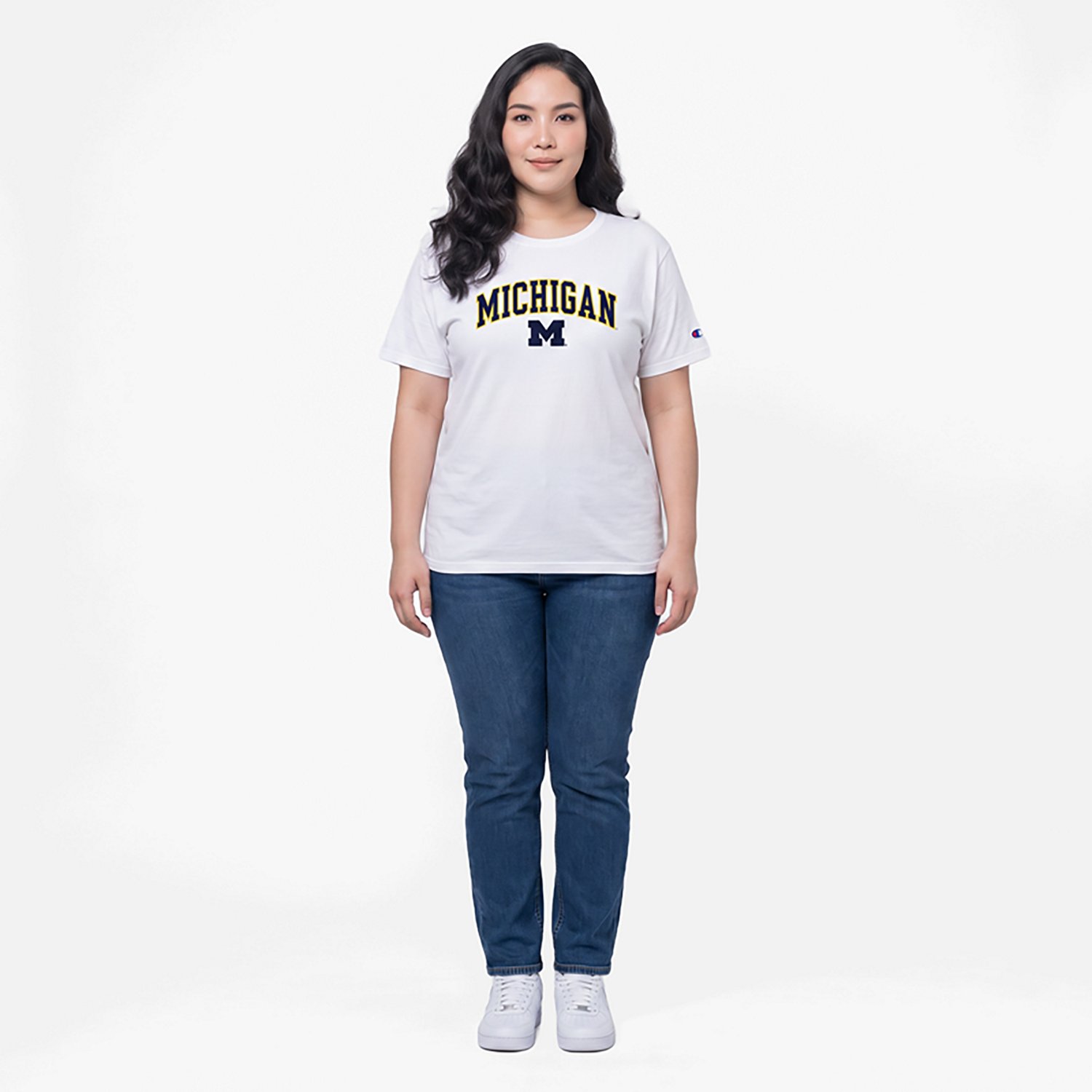 Champion Michigan Wolverines Arched Over Logo T-Shirt