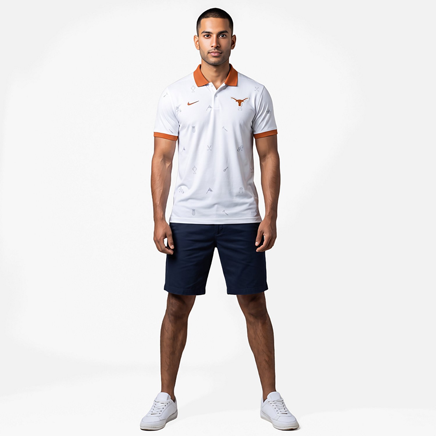 Nike Texas Longhorns Vapor Pattern Dri-FIT Polo