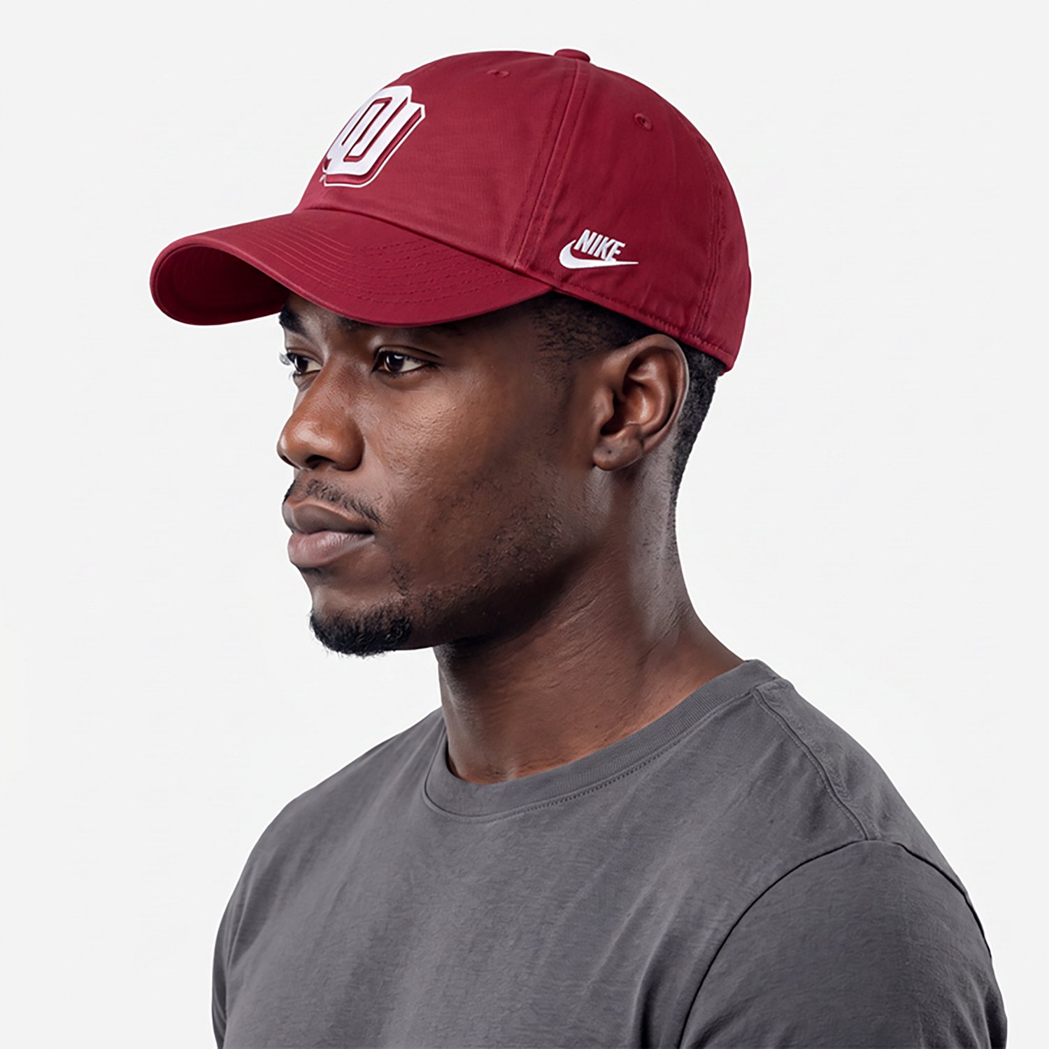 Unisex Nike Oklahoma Sooners Legacy Letter Club Adjustable Hat - view number 2