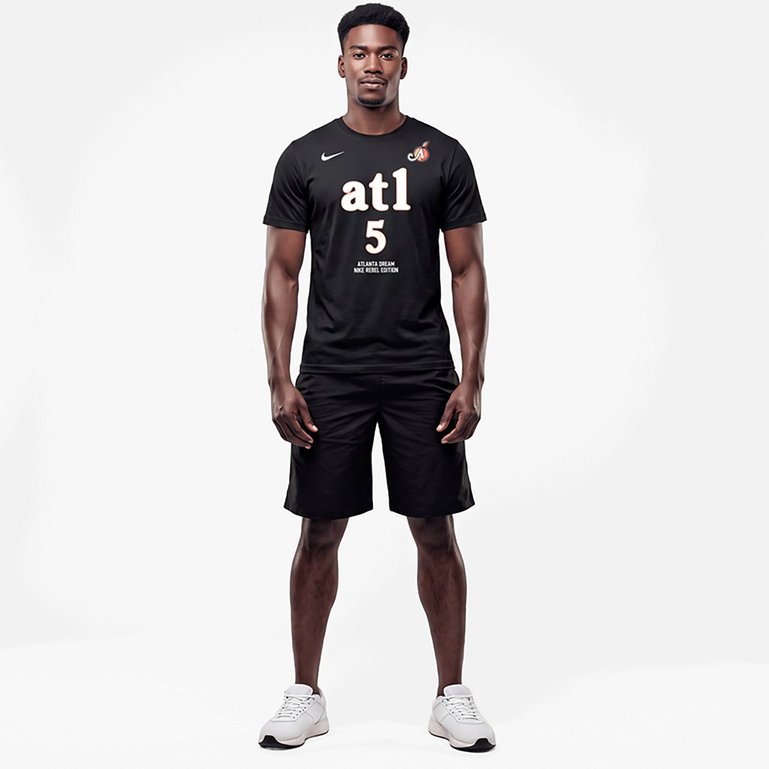 Nike Angel Reese Atlanta Dream Name  Number Rebel Edition T-Shirt