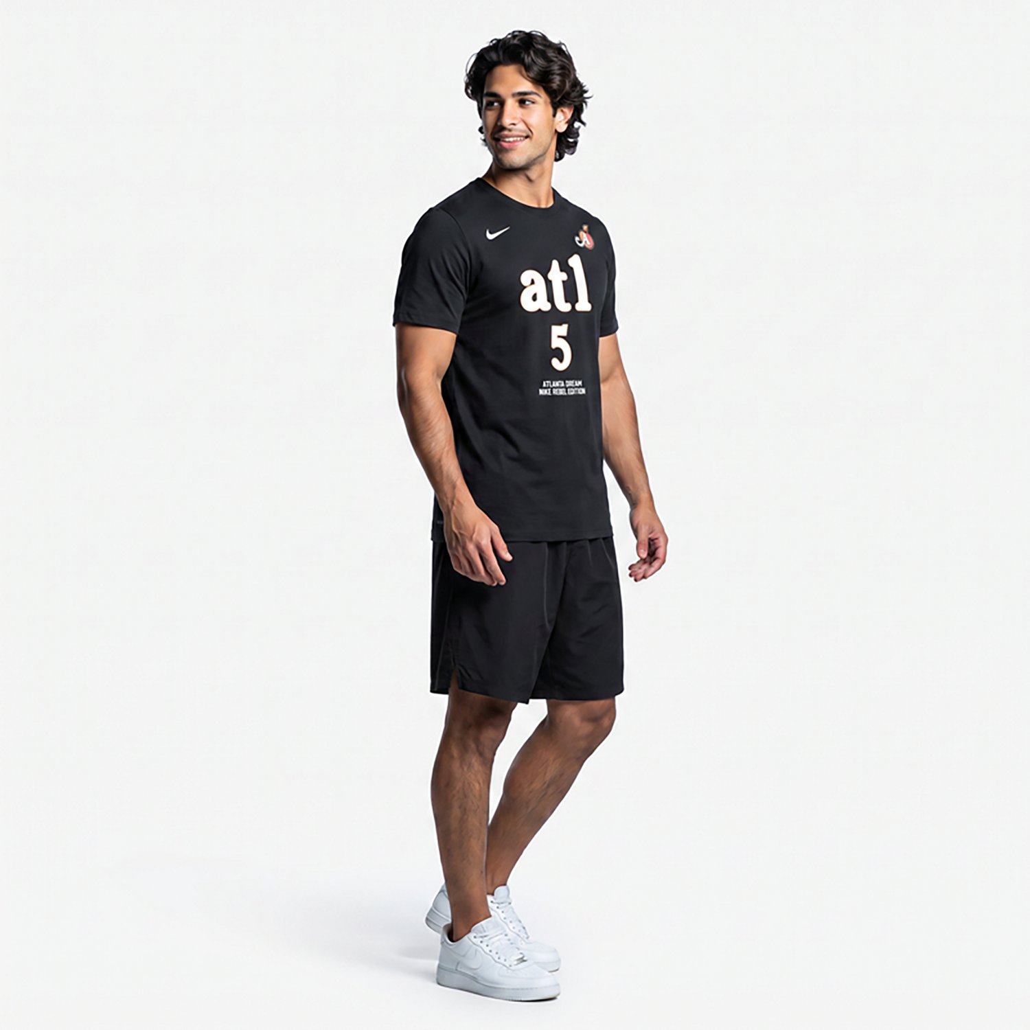 Nike Angel Reese Atlanta Dream Name  Number Rebel Edition T-Shirt - view number 3
