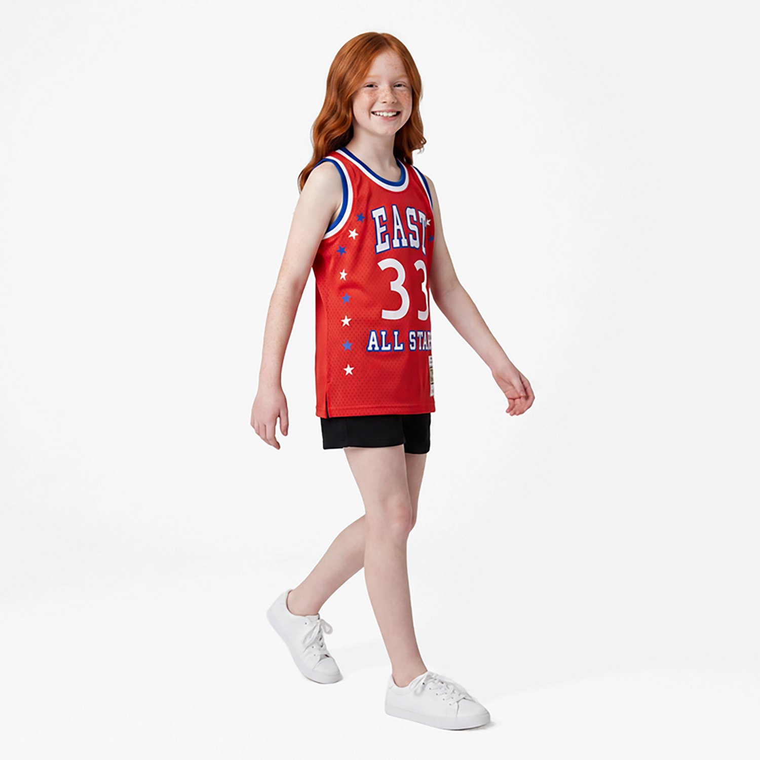 Youth Mitchell  Ness Larry Bird 1983 NBA All-Star Game Hardwood Classics Swingman Jersey - view number 3