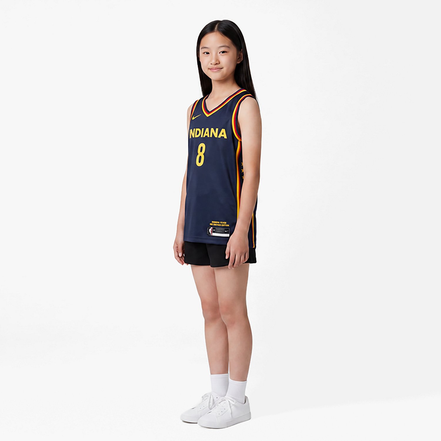 Youth Nike Sophie Cunningham Indiana Fever Explorer Edition Jersey - view number 3