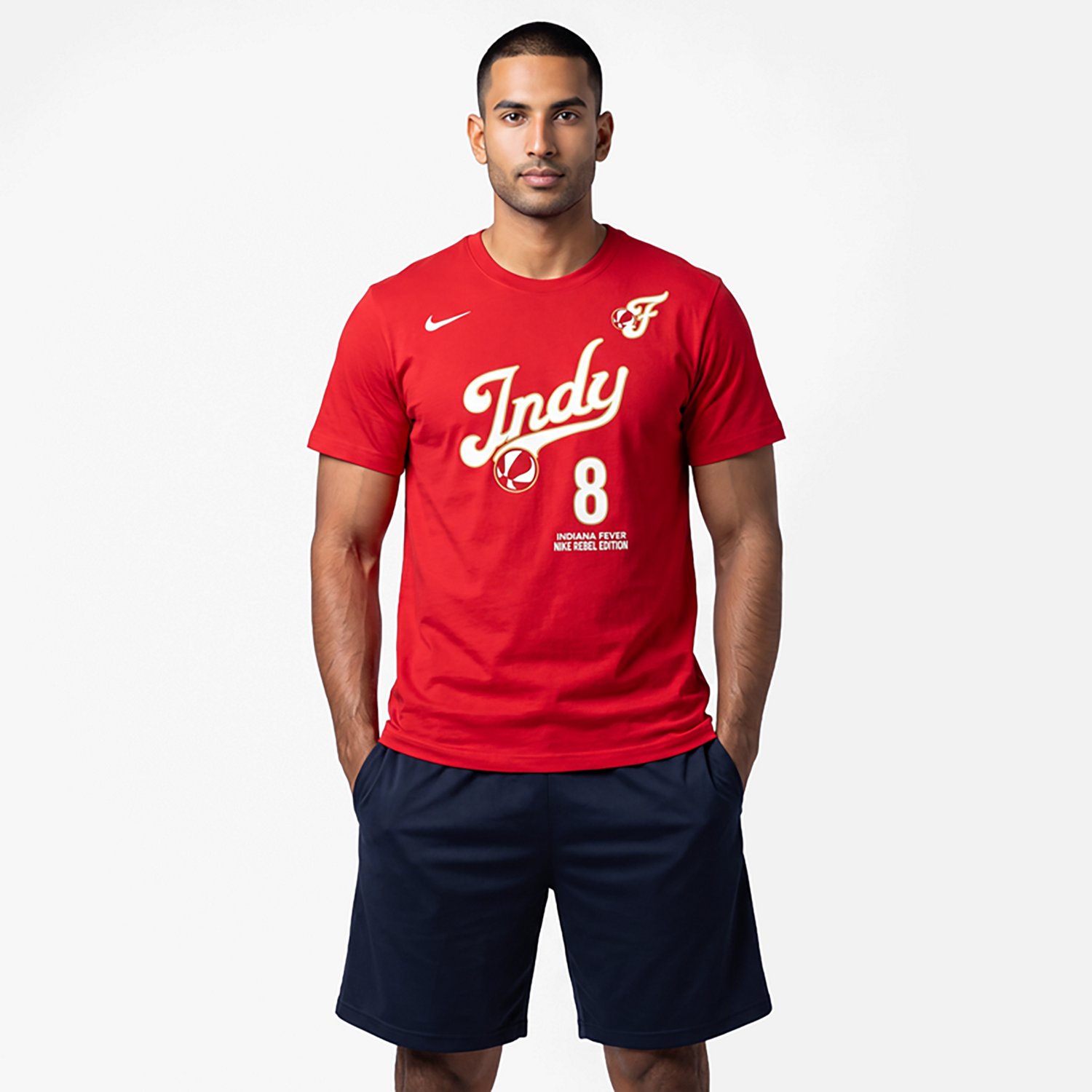 Nike Sophie Cunningham Indiana Fever Name  Number Rebel Edition T-Shirt - view number 2